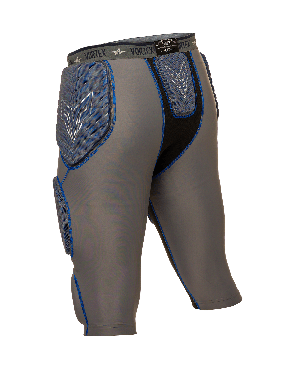 Alleson Men's Vortex 7 Padded Football Girdle Football Girdles Adult