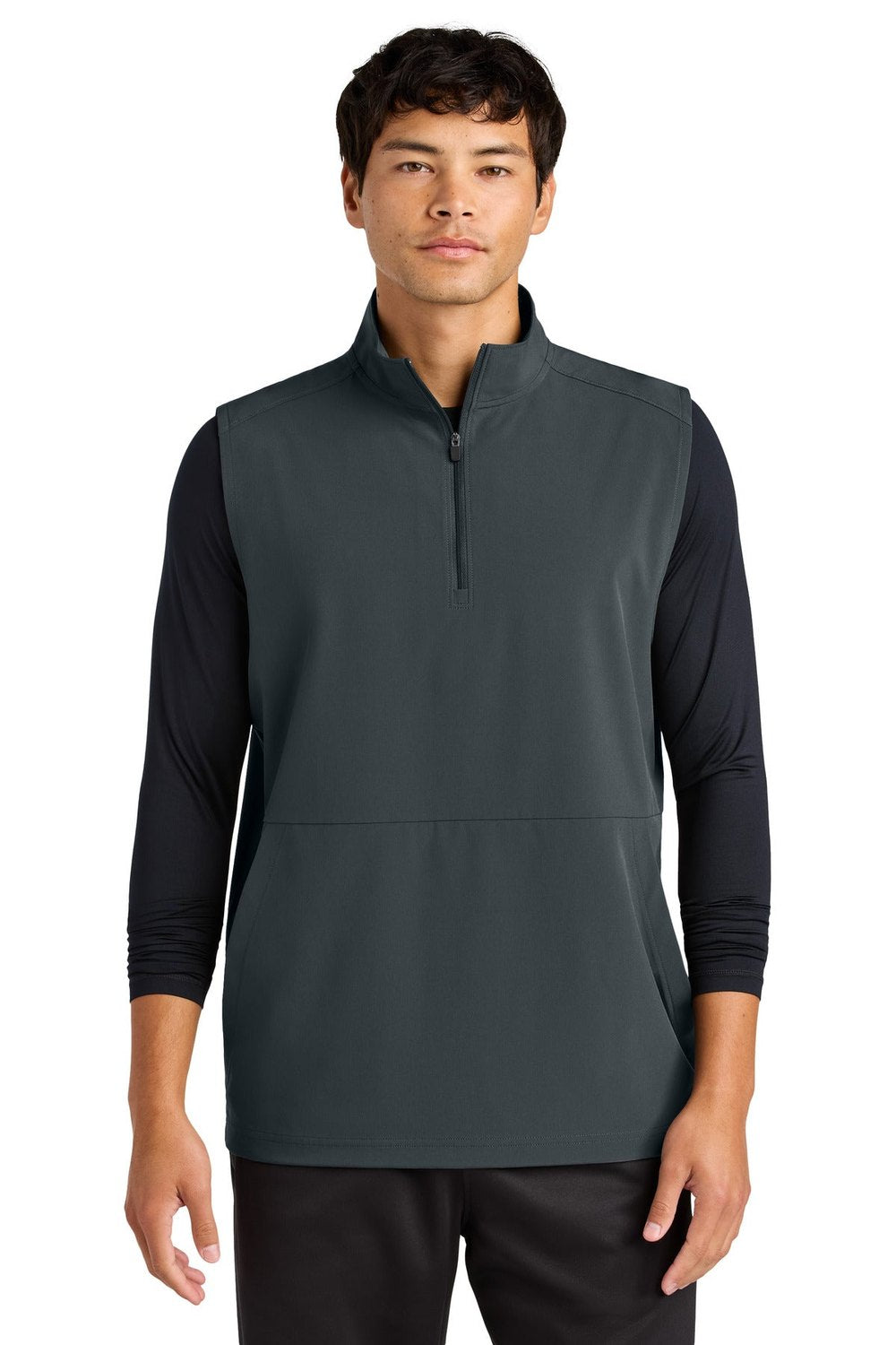 Sport-Tek Men's Repeat 1/4-Zip Vest ST487 Mens Apparel Jackets & Vests