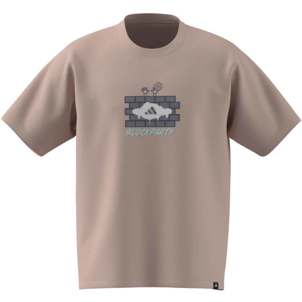 adidas Unisex Adidas Volleyball Fun Graphic T-Shirt-9