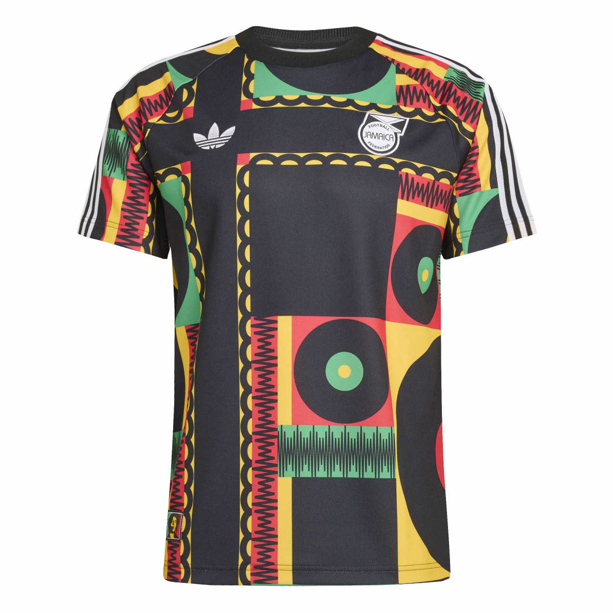 adidas Men's Jamaica X Bob Marley Originals T-Shirt-1