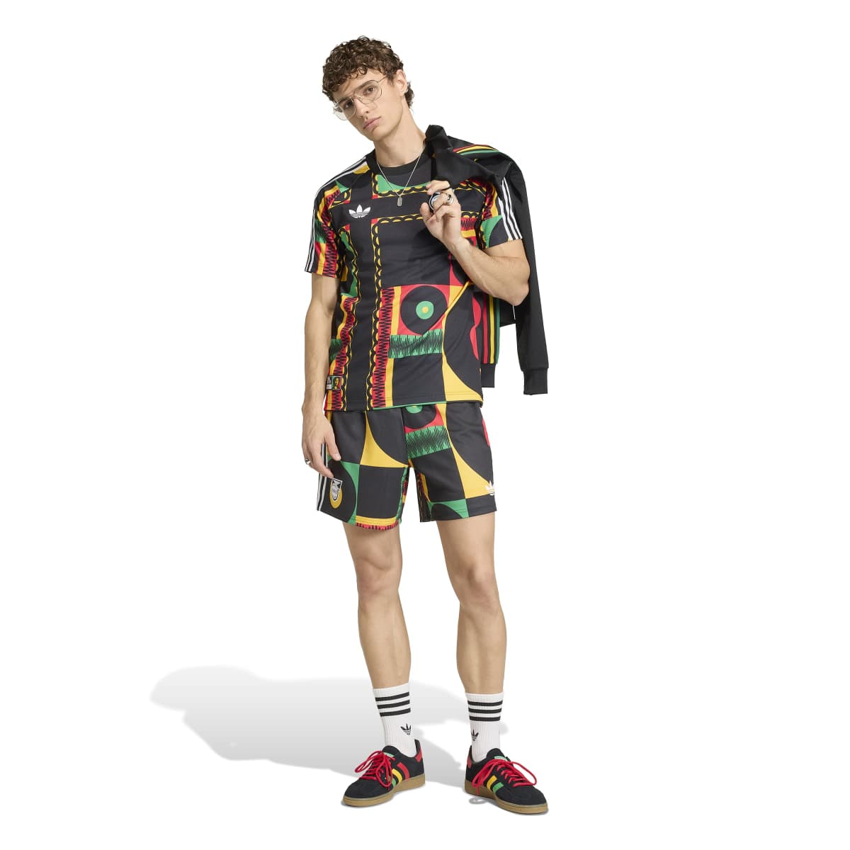 adidas Men's Jamaica X Bob Marley Originals T-Shirt-4