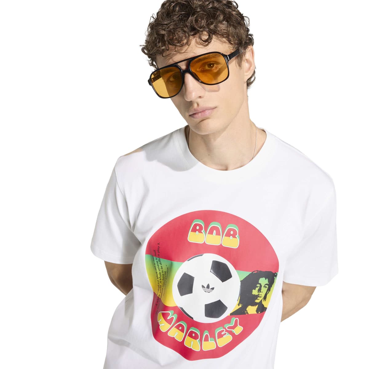 adidas Men's Bob Marley Originals T-Shirt-5
