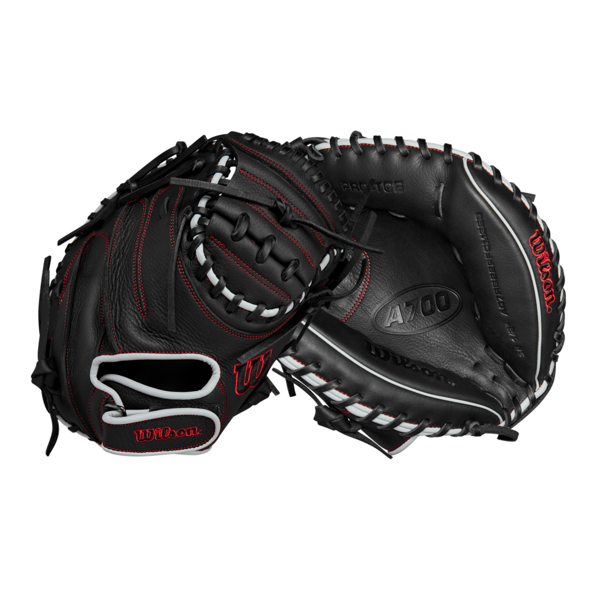 Wilson A700 Pedroia Fit 32.5" Baseball Catchers Mitt-5
