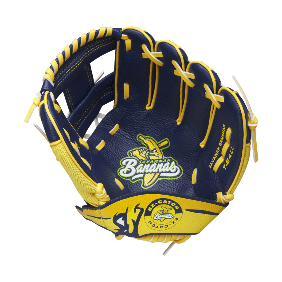 Wilson 2024 A200 Ez Catch Savannah Bananas 10" T-ball Baseball Glove-1