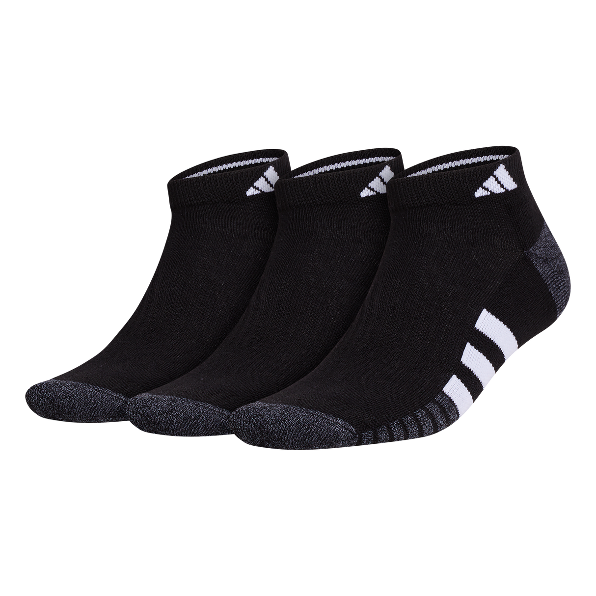 adidas Men's Cushioned 3.0 3-Pack Low Cut Sock-1