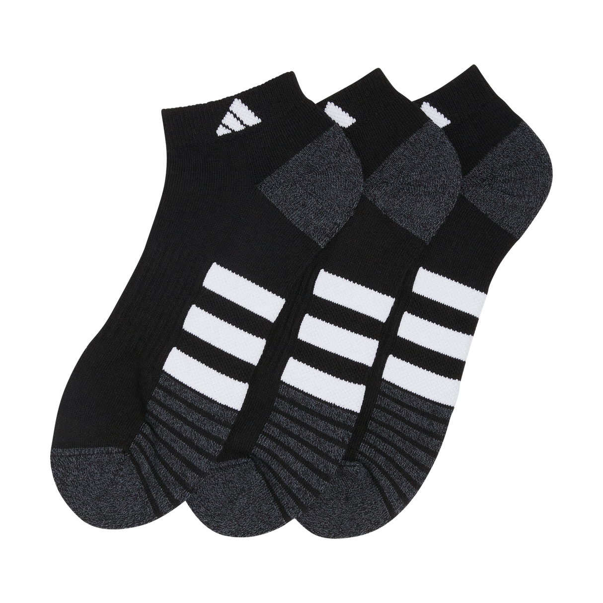adidas Men's Cushioned 3.0 3-Pack Low Cut Sock-6