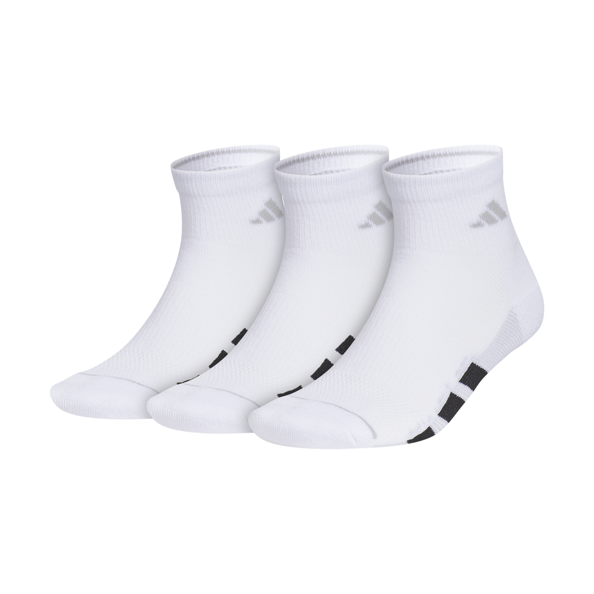 adidas Men's All Day Training 3-Pack Quarter Sock-1