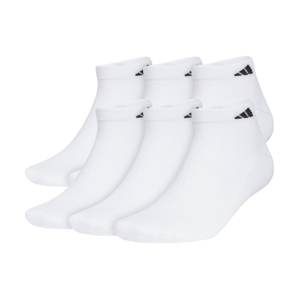 adidas Men's Classic Cushioned 6-Pack Low Cut Sock-1
