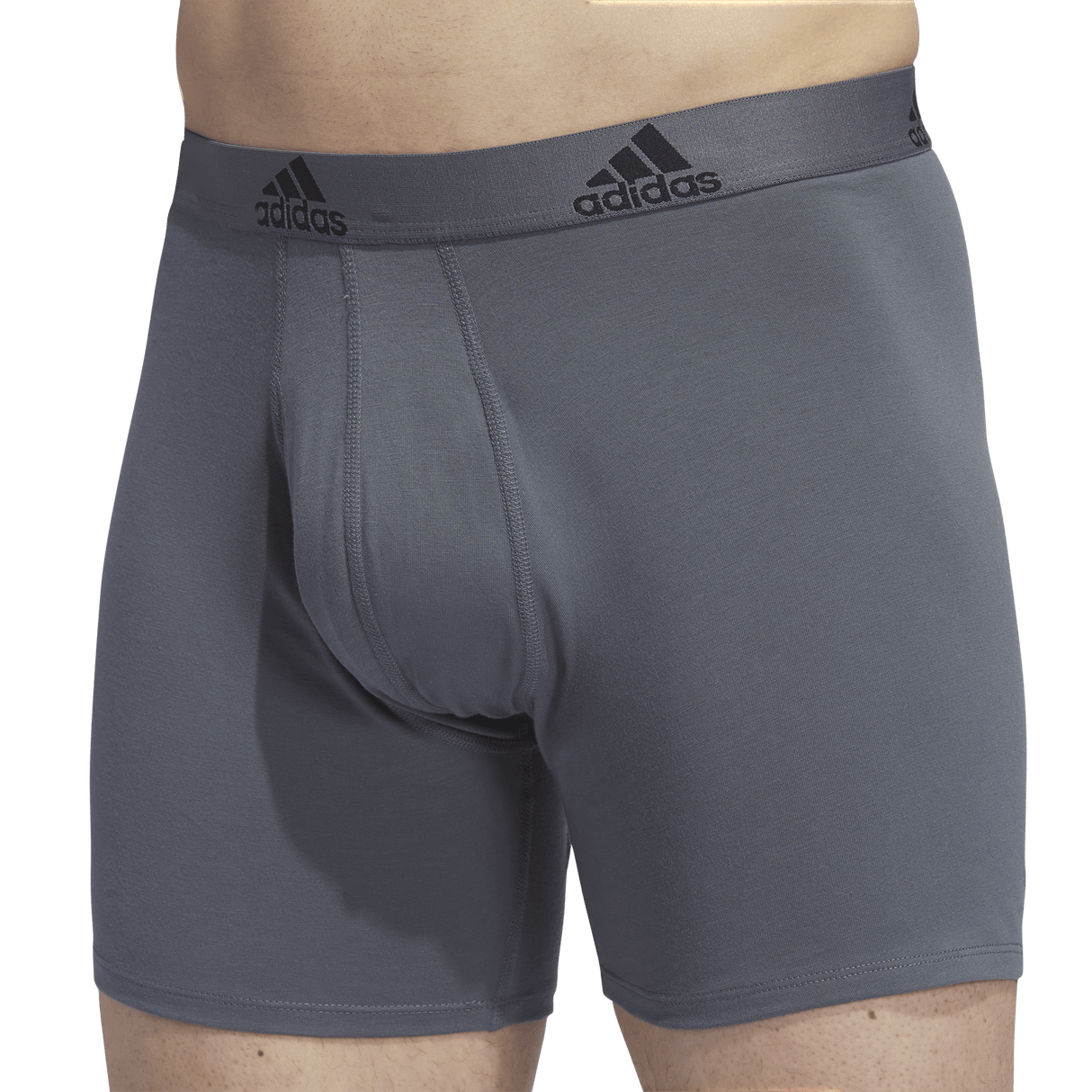 adidas Men's Stretch Cotton 3-Pack Boxer Brief-5