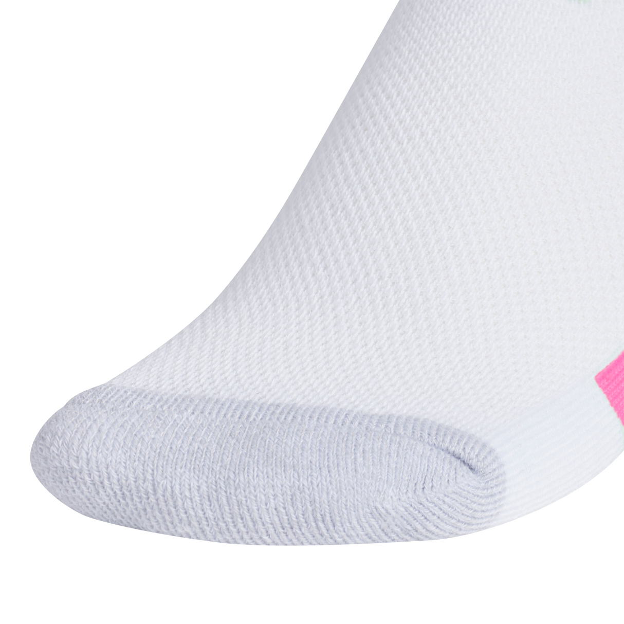adidas Girl's Athletic Cushioned 6-Pack No Show Sock-4