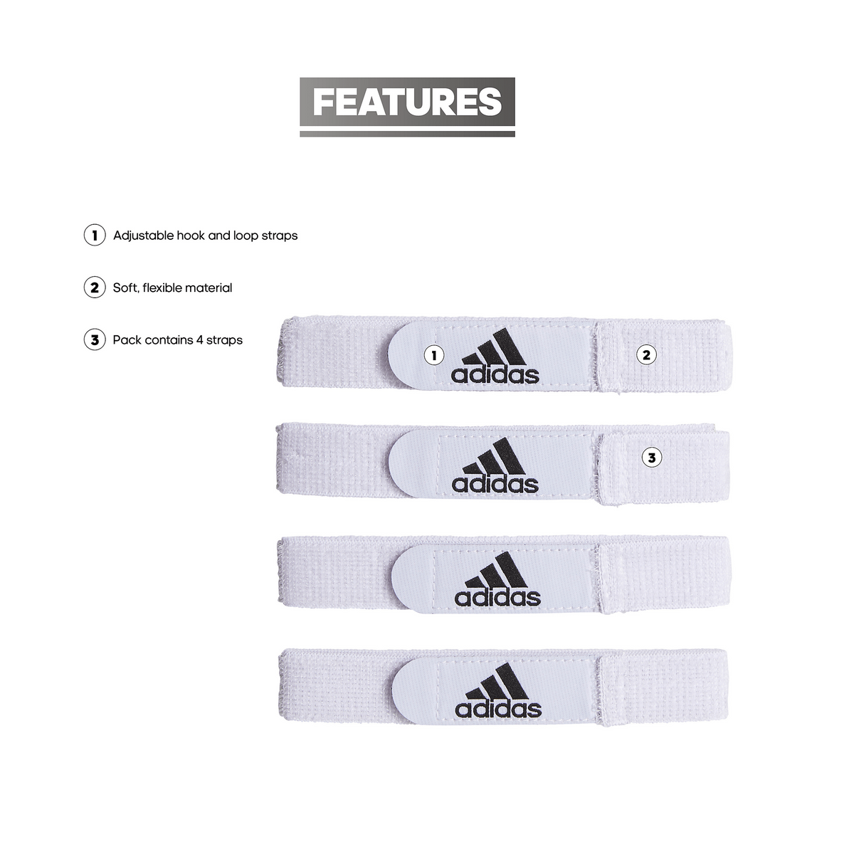 adidas Soccer Shin Guard Strap-2