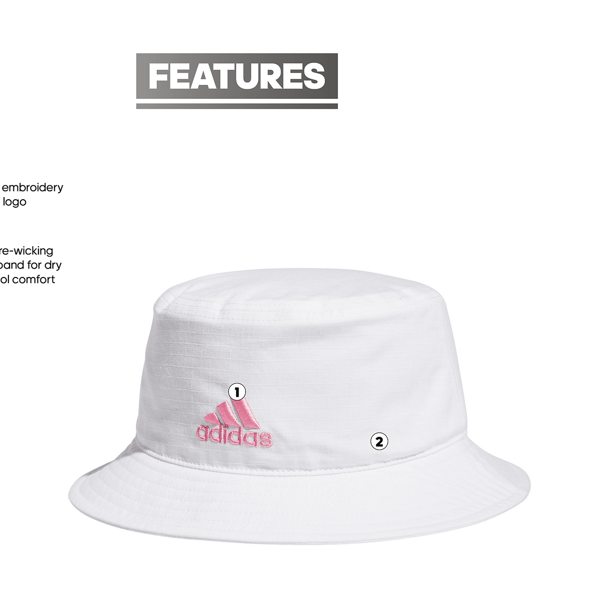 adidas Women's Essentials Plus Bucket Hat-2