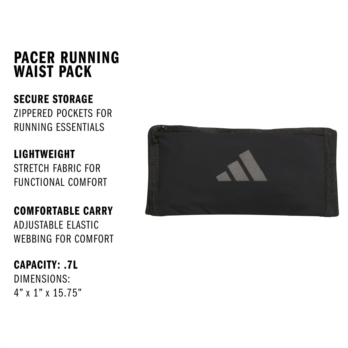 adidas Pacer Running Waist Pack-2