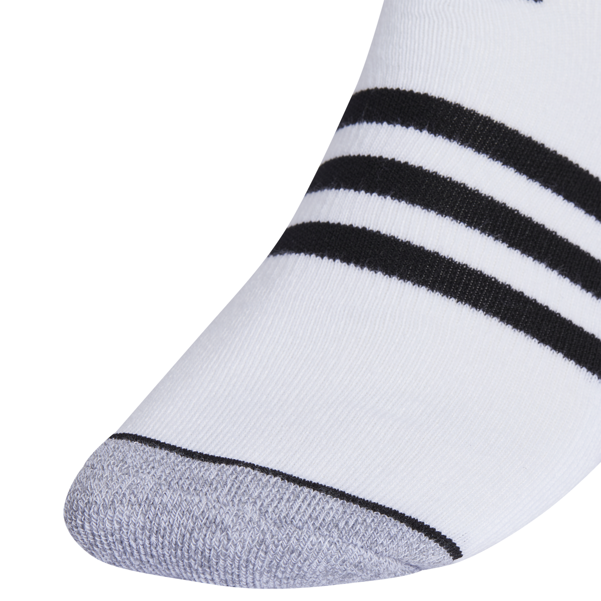 adidas Men's Cushioned 3-Stripe 3.0 3-Pack No Show Sock-4