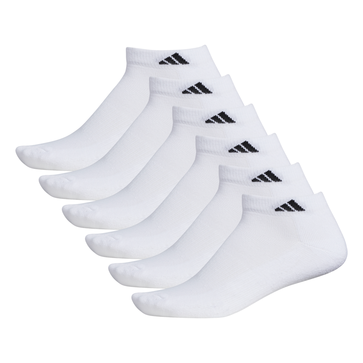 adidas Men's Athletic Cushioned 6-Pack Low Cut Sock-8