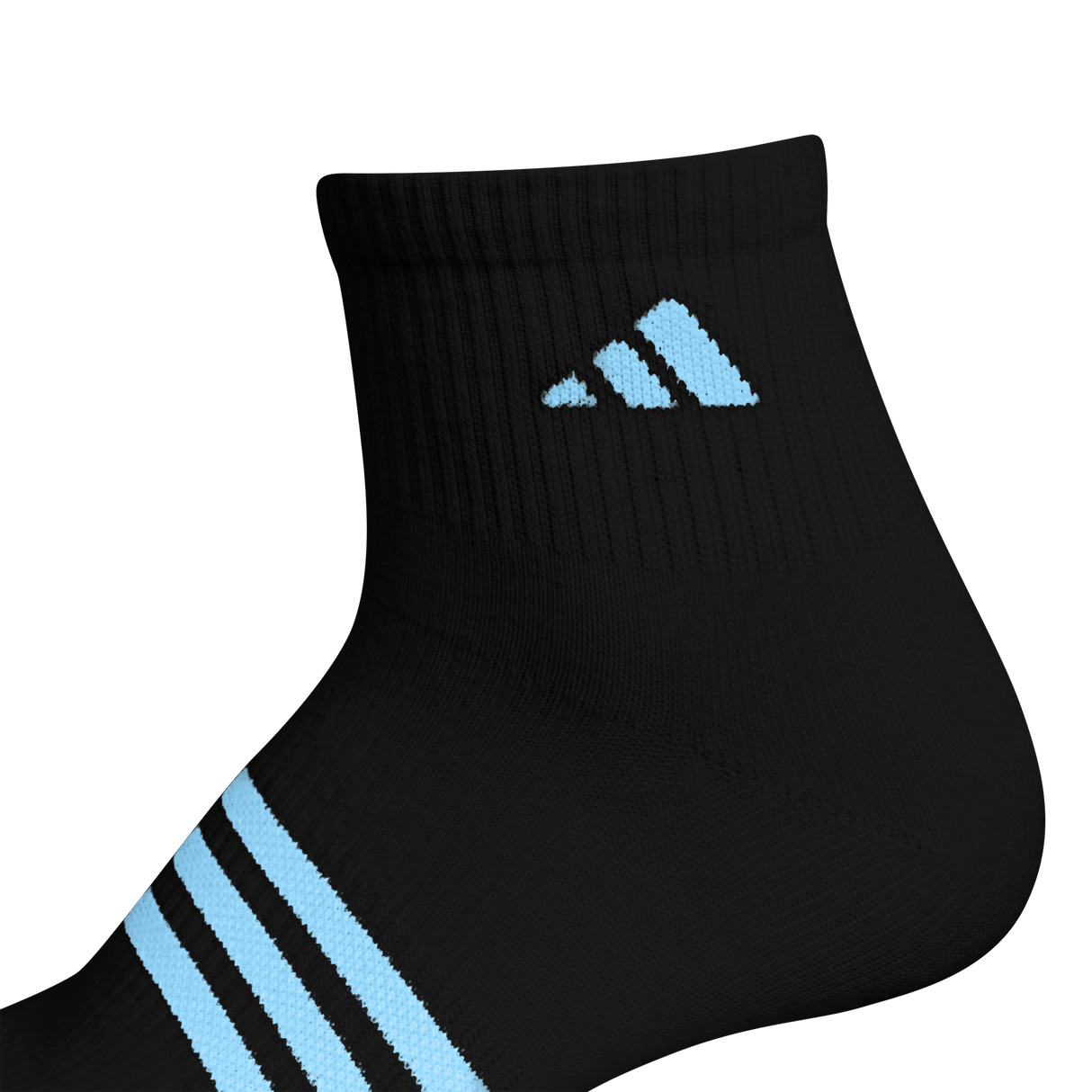adidas Girl's Superlite 3.0 6-Pack Quarter Sock-3