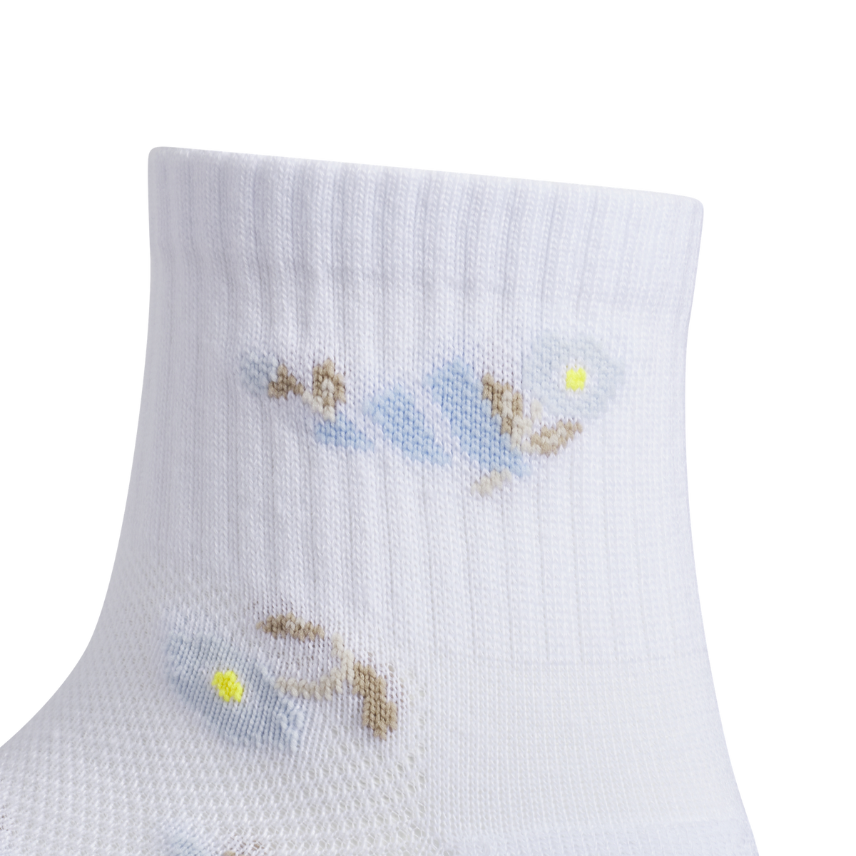 adidas Girl's Cushioned Graphic 2.0 6-Pack Quarter Sock-2