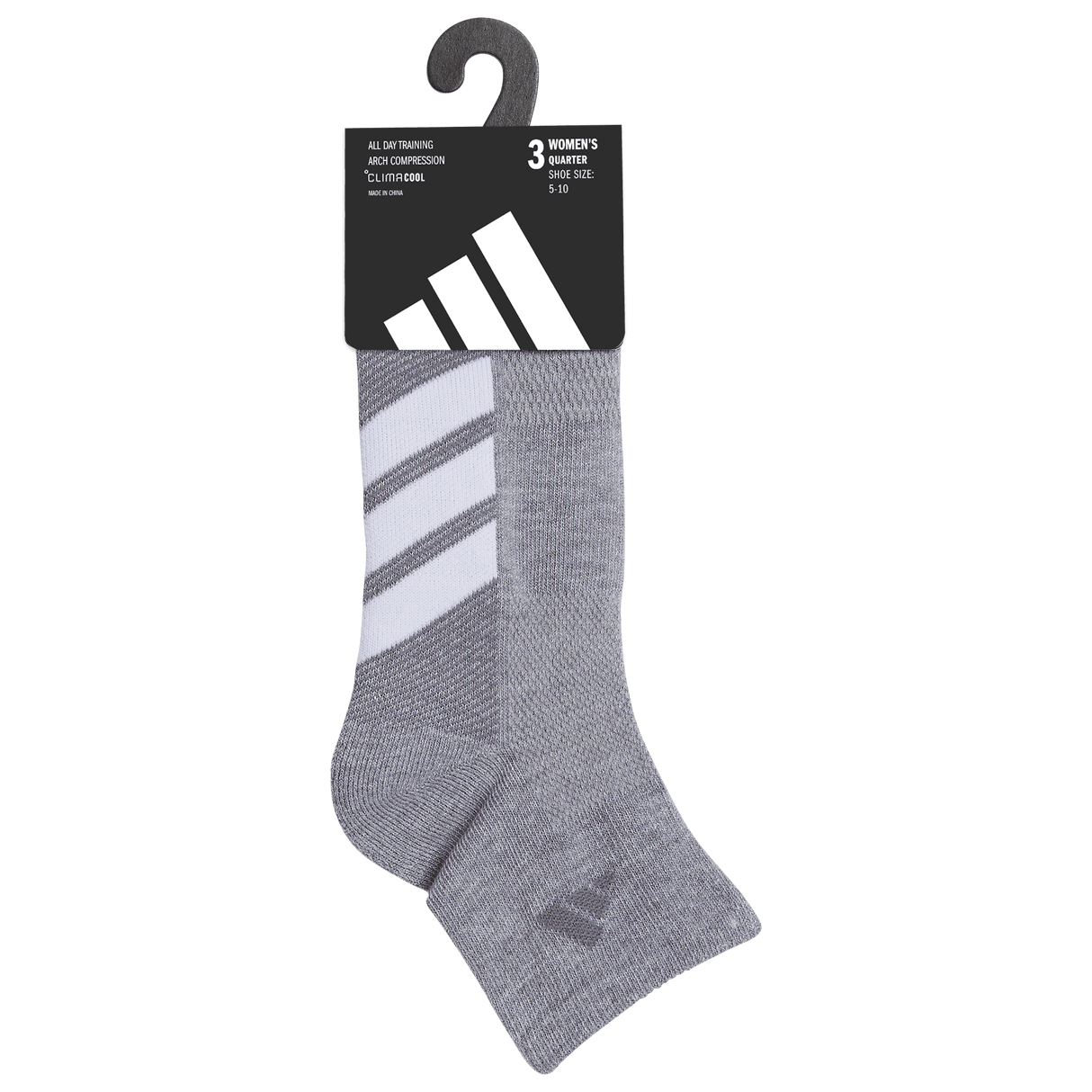 adidas Women's All Day Training 3-Pack Quarter Sock-8
