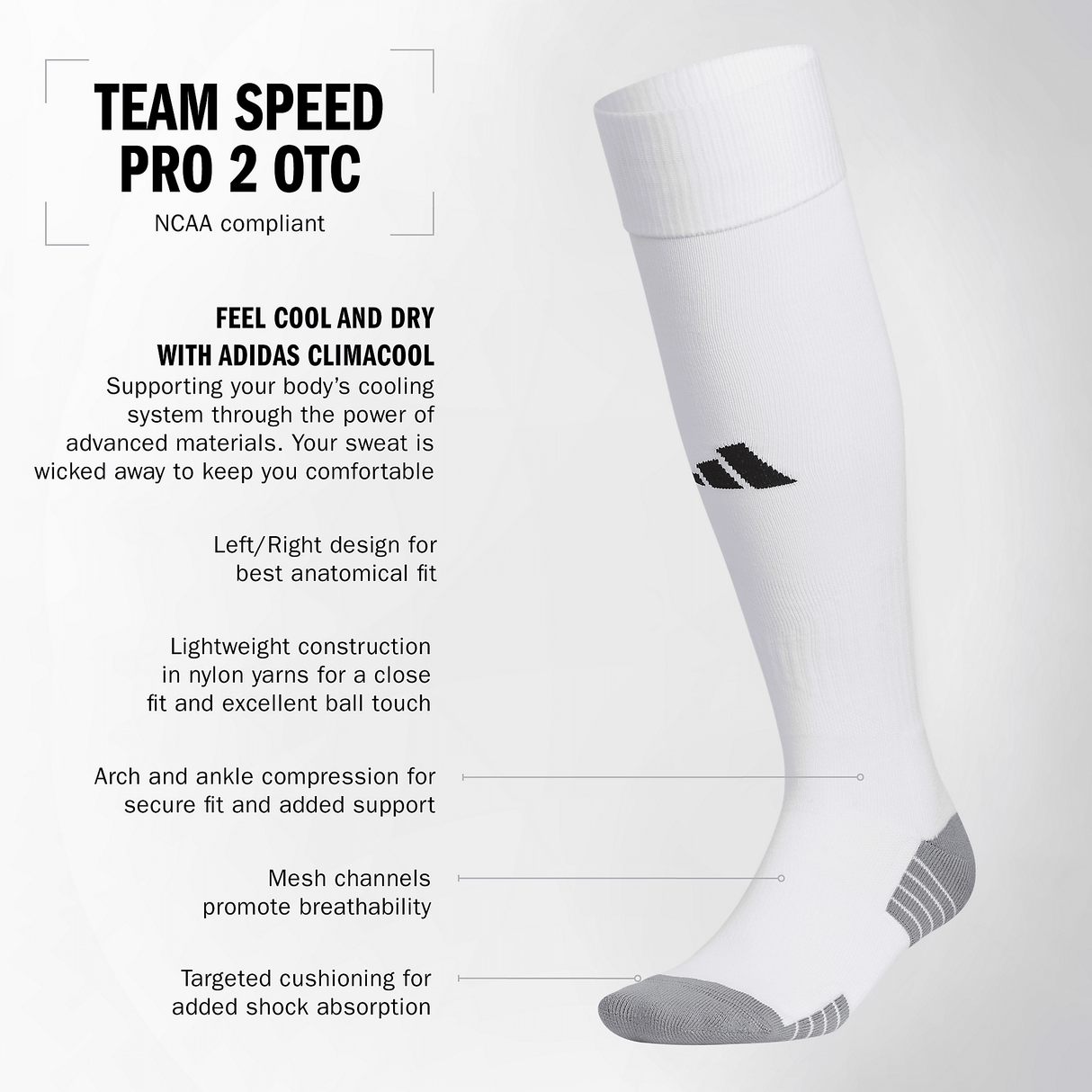 adidas Team Speed Pro 2 OTC Sock-2
