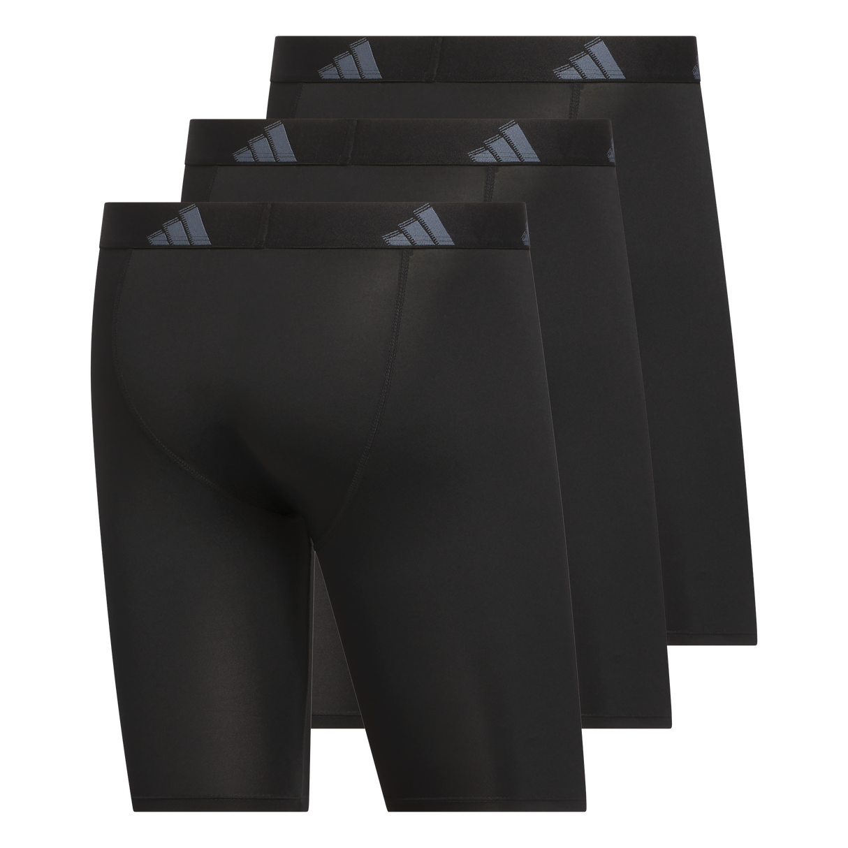 adidas Men's All Day Microfiber 3-Pack Long Boxer Brief-5