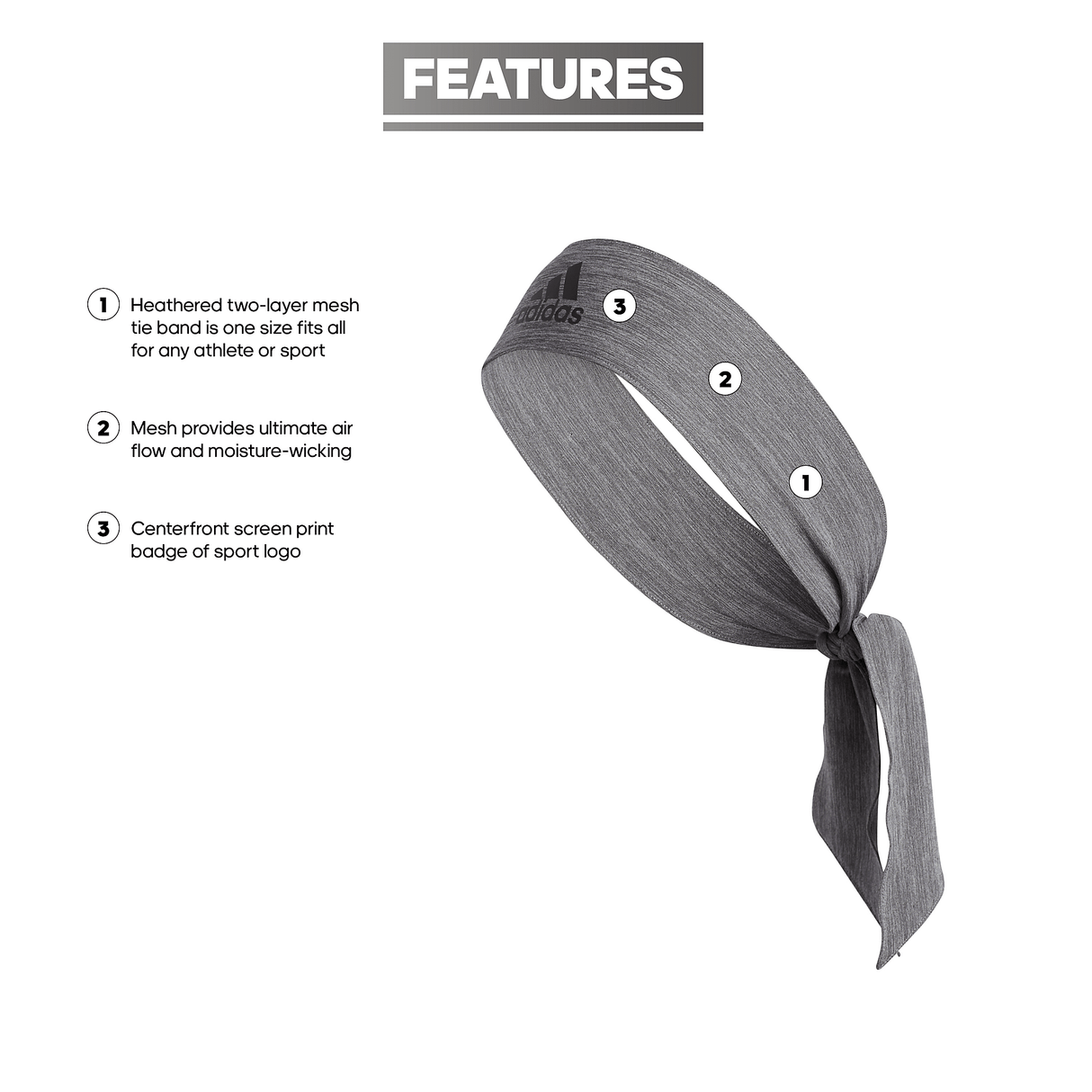 adidas Alphaskin Plus Tie Headband-2