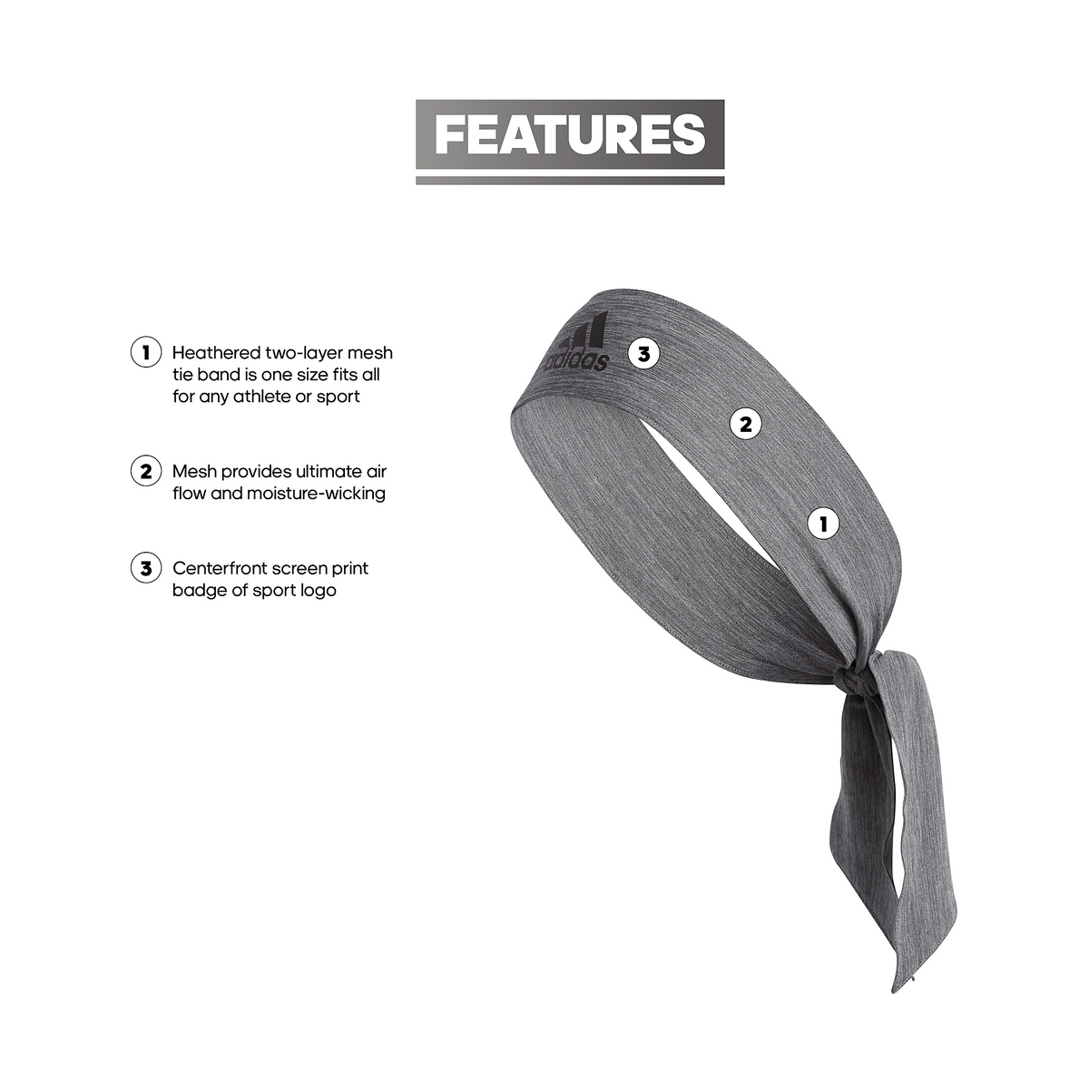 adidas Alphaskin Plus Tie Headband-2