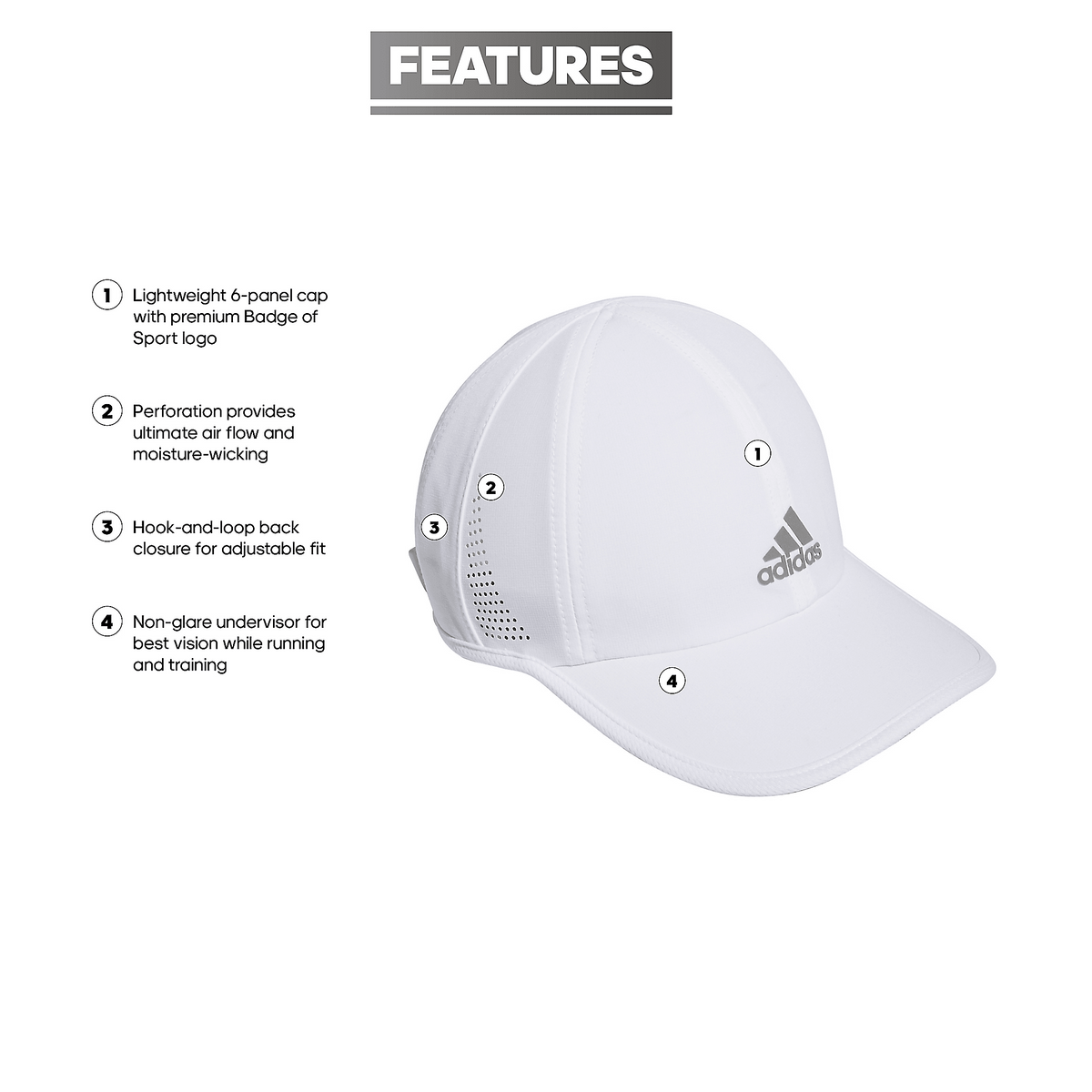 adidas Women's Superlite 2 Cap-2