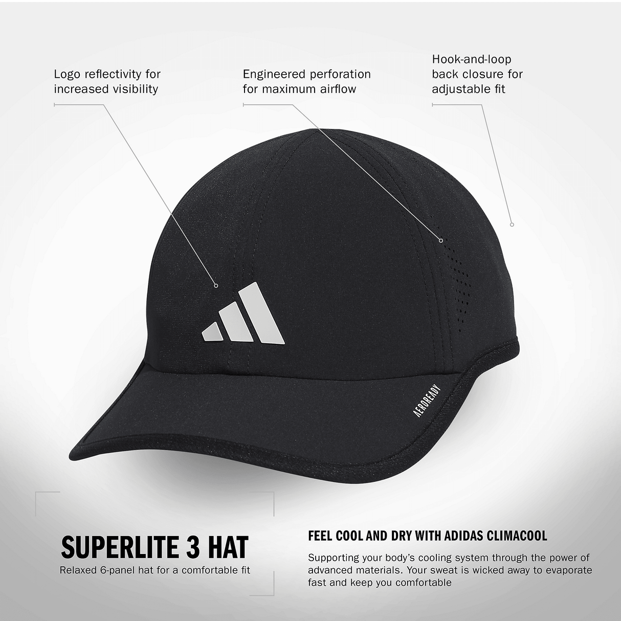 adidas Men's Superlite 3 Hat-2