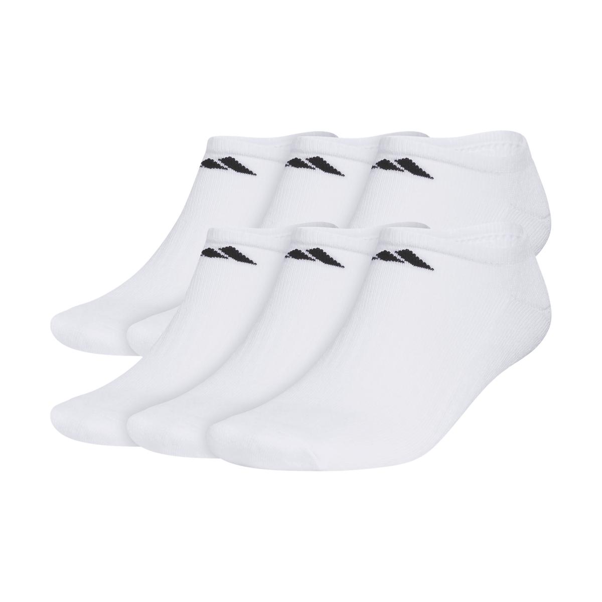 adidas Men's Classic Cushioned 6-Pack No Show Sock-1