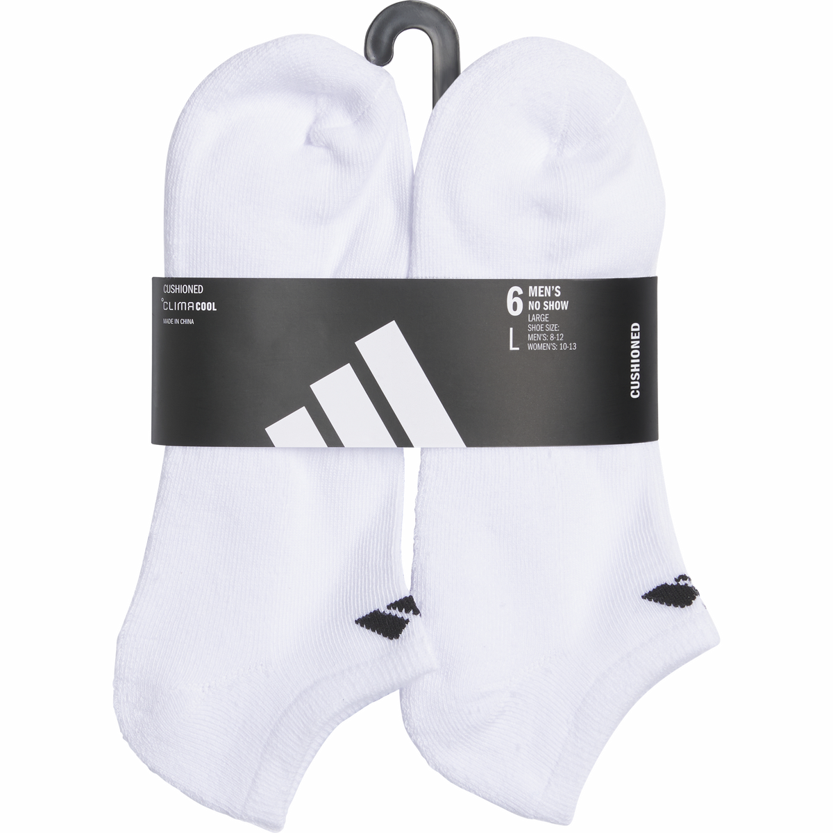 adidas Men's Classic Cushioned 6-Pack No Show Sock-5