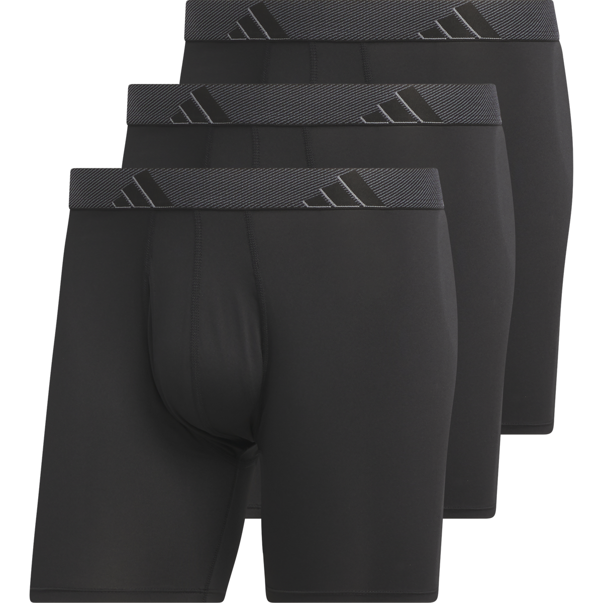 adidas Men's Microfiber Big & Tall 3-Pack Boxer Brief-1