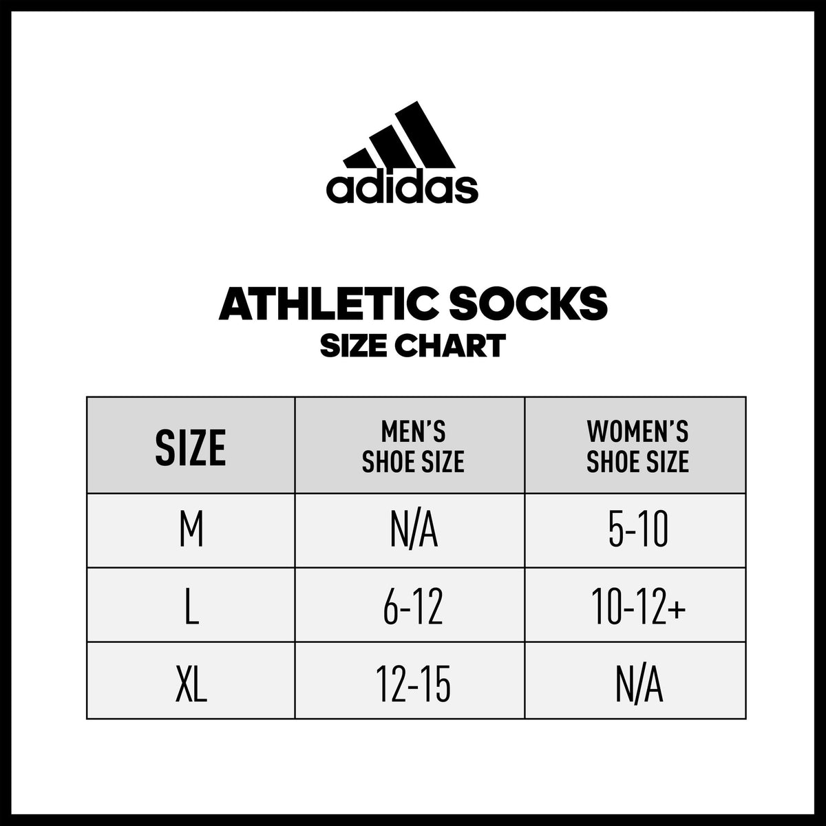 adidas Women's Athletic Cushioned 6-Pack Crew Sock-6