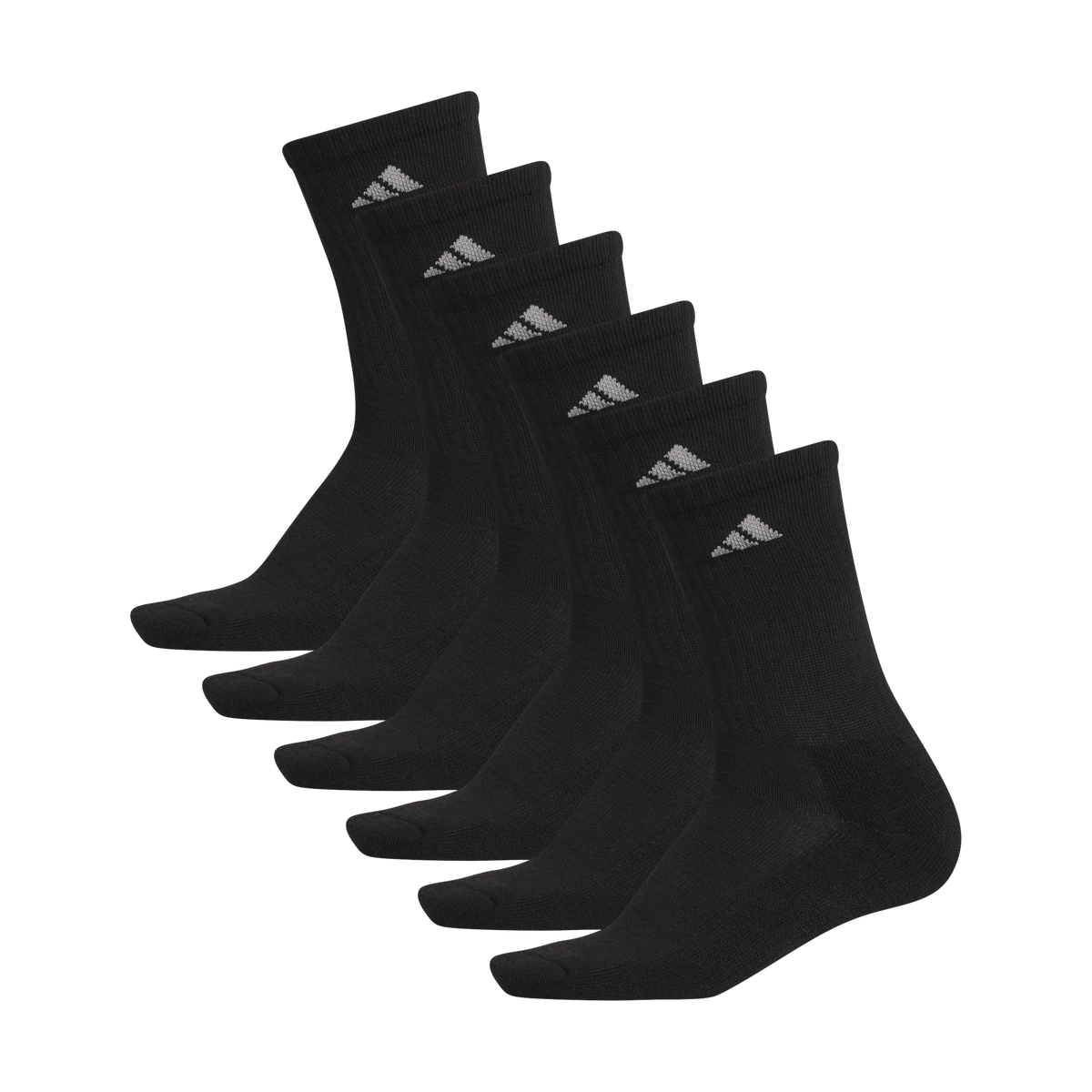 adidas Women's Athletic Cushioned 6-Pack Crew Sock-8
