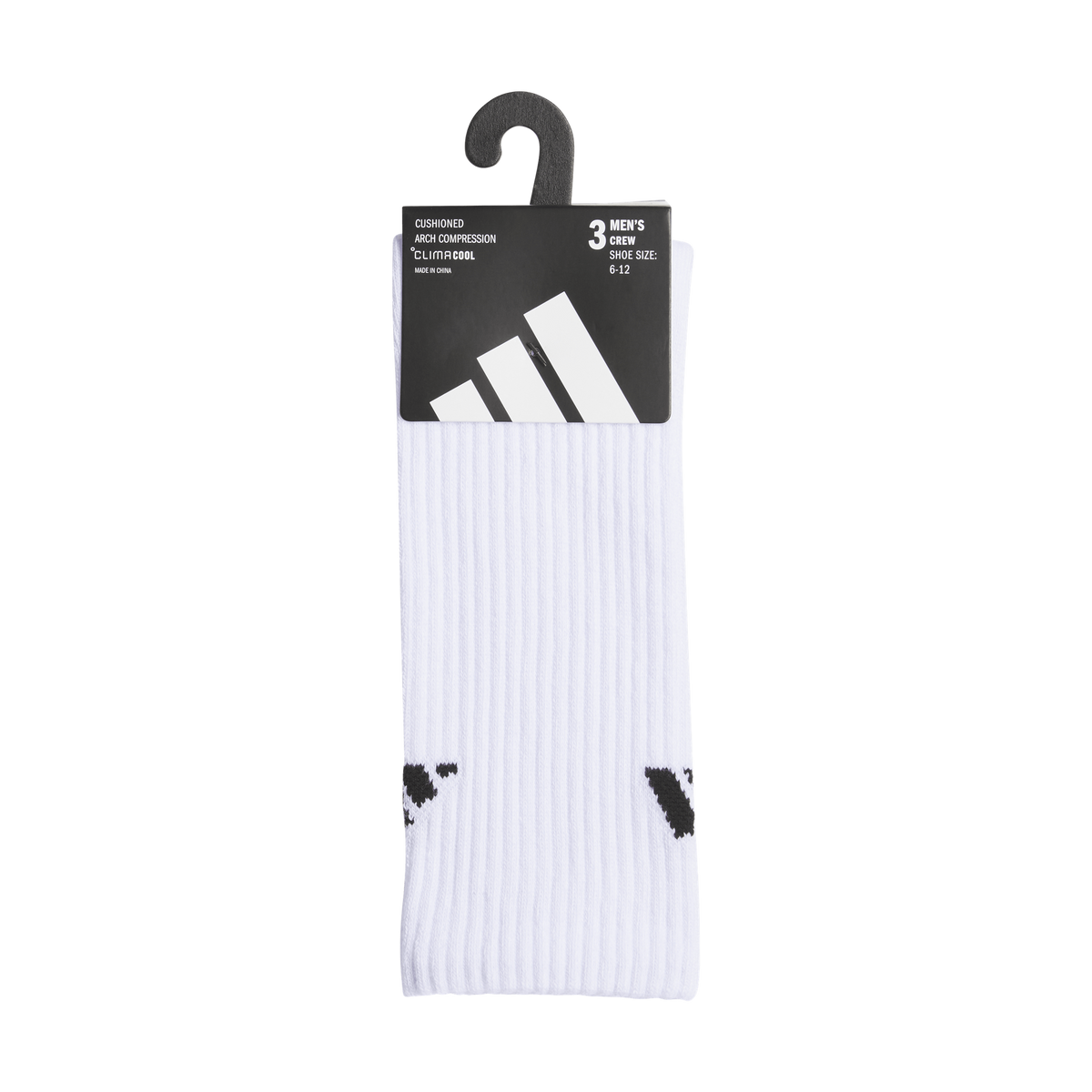 adidas Men's Cushioned 4.0 3-Pack Crew Sock-5