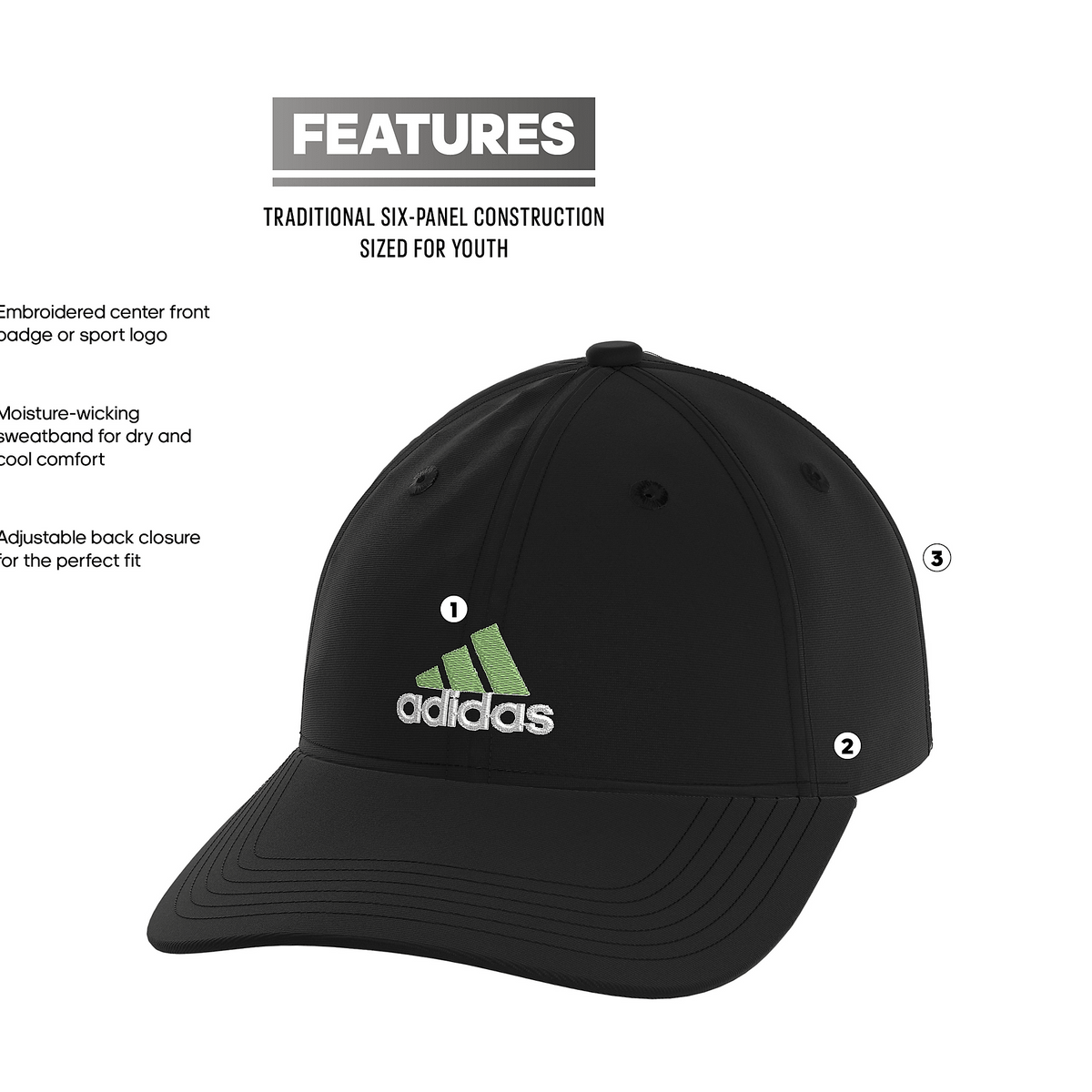 adidas Youth Ultimate 2 Hat-2