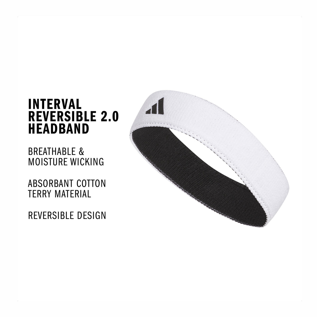 adidas Interval Reversible 2.0 Headband-2