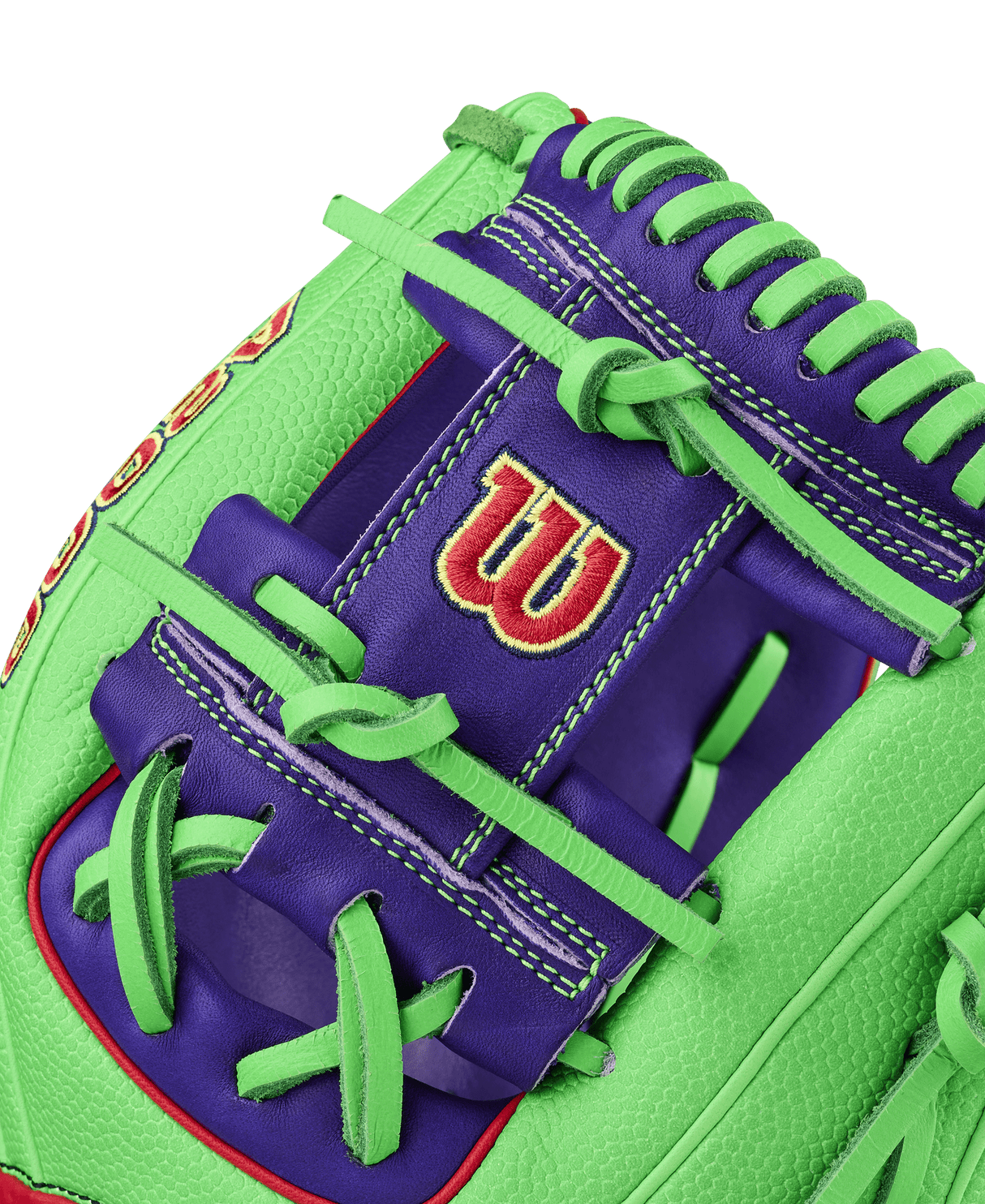 2026 Wilson Big League Chew Swingin’ Sour Apple A2000 1786SS LE 11.5" Infield Baseball Glove-5