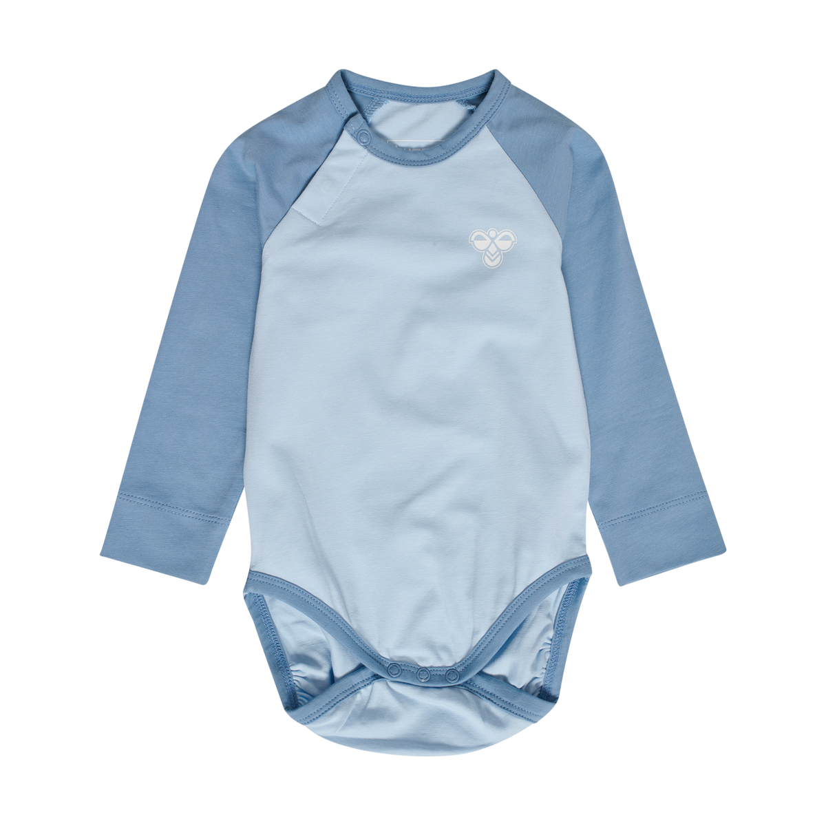 hummel Youth Mini Bee Raglan Bodysuit Long Sleeve-1