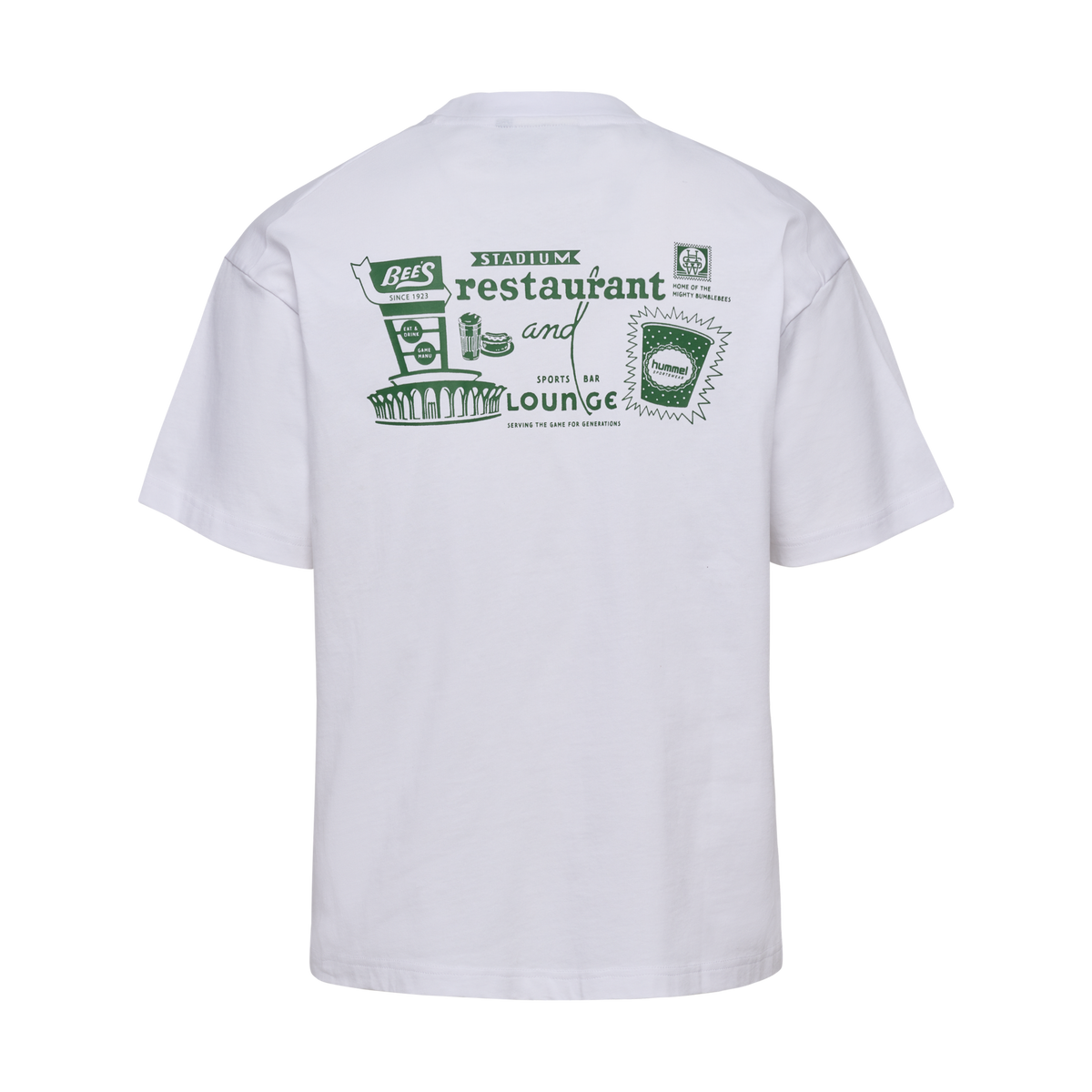 hummel Unisex Loose Short Sleeve T-Shirt Bees Stadium-2
