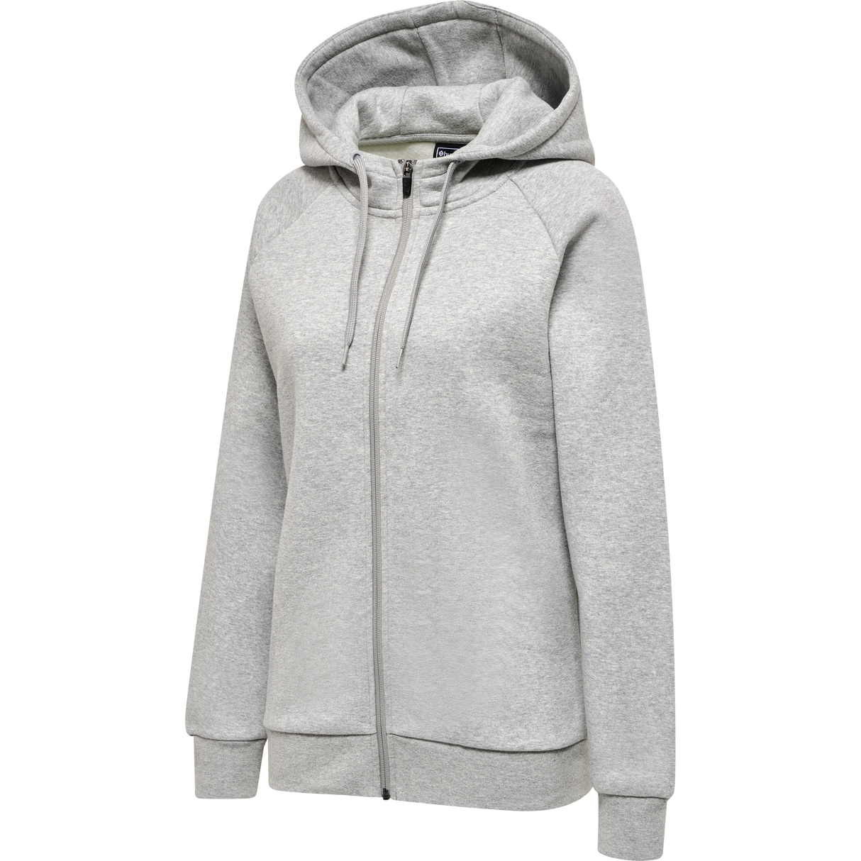 hummel Women's Red Heavy Zip Hoodie-1