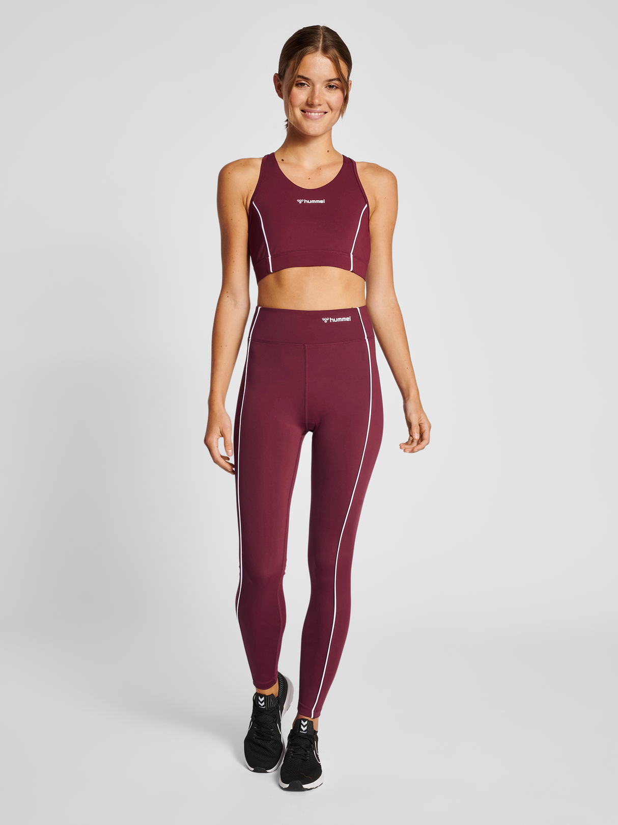 hummel Women's Mindful Training Flash High Waist Tights-4