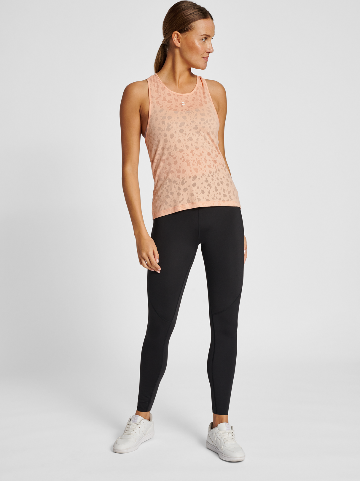 hummel Women's Mindful Training Iris Burnout Top-4