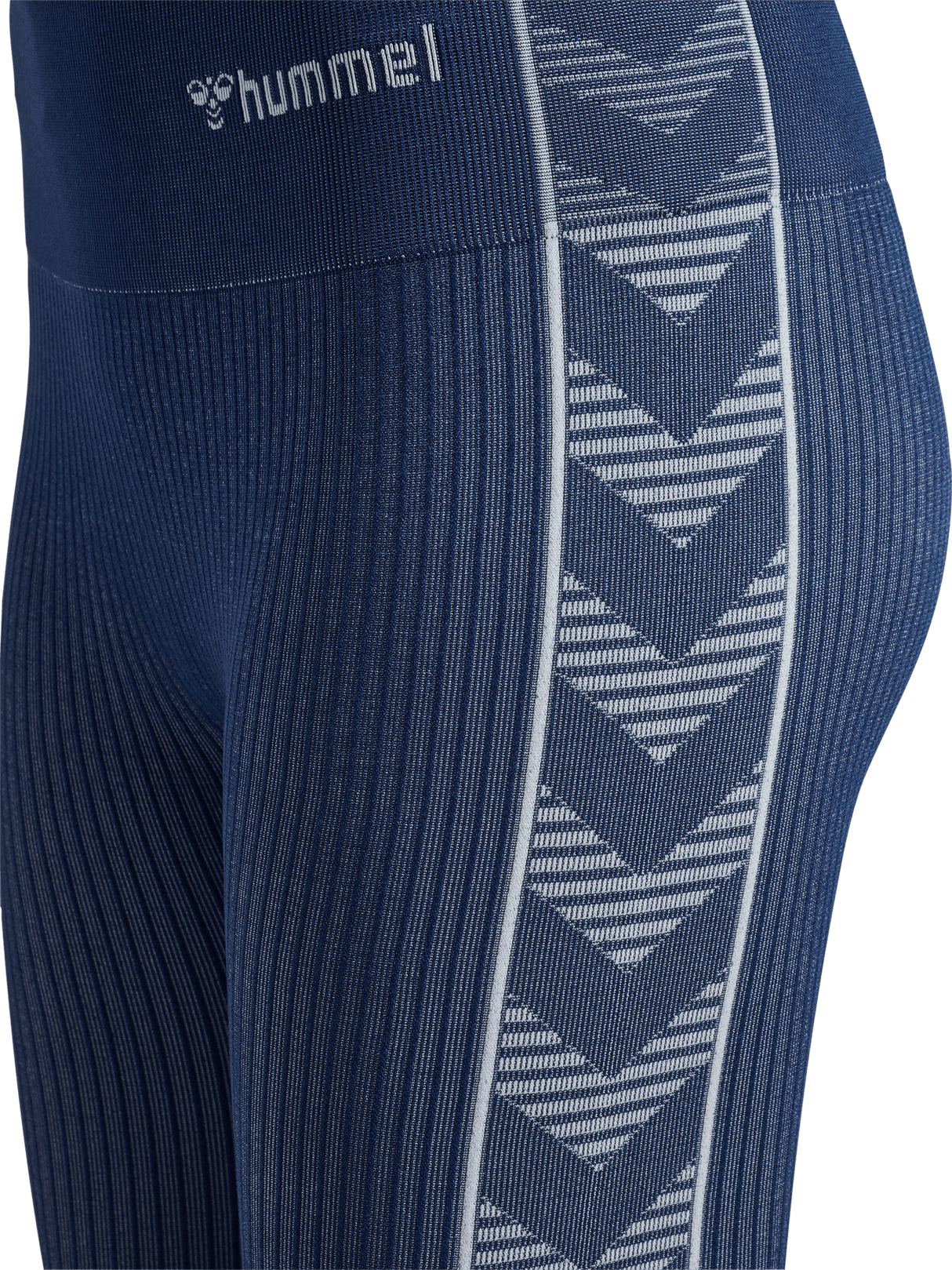 hummel Women's Mindful Training Blaze Seamless Mid Waist Tights-3