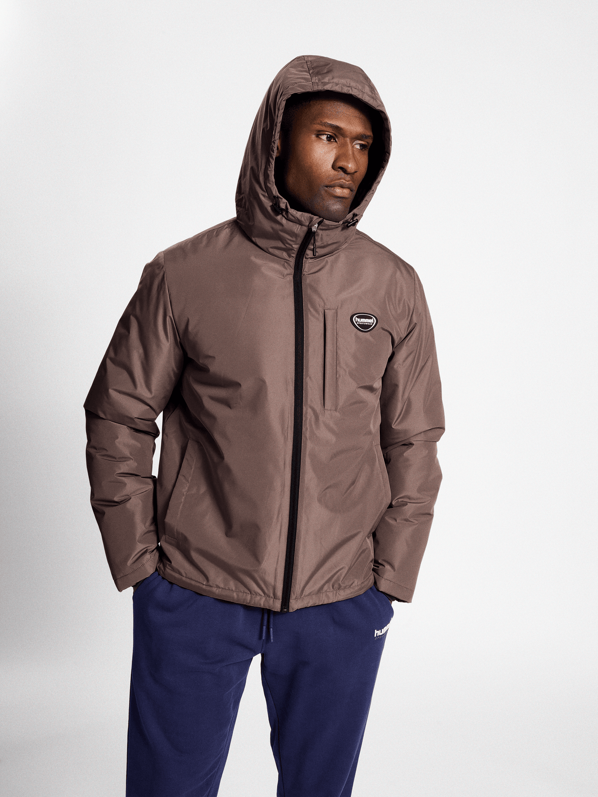 hummel Men's Legacy Henry Padded Jacket-6