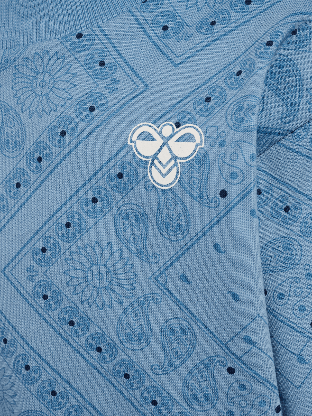 hummel Youth Mini Loose Paisley AOP Sweatshir-4