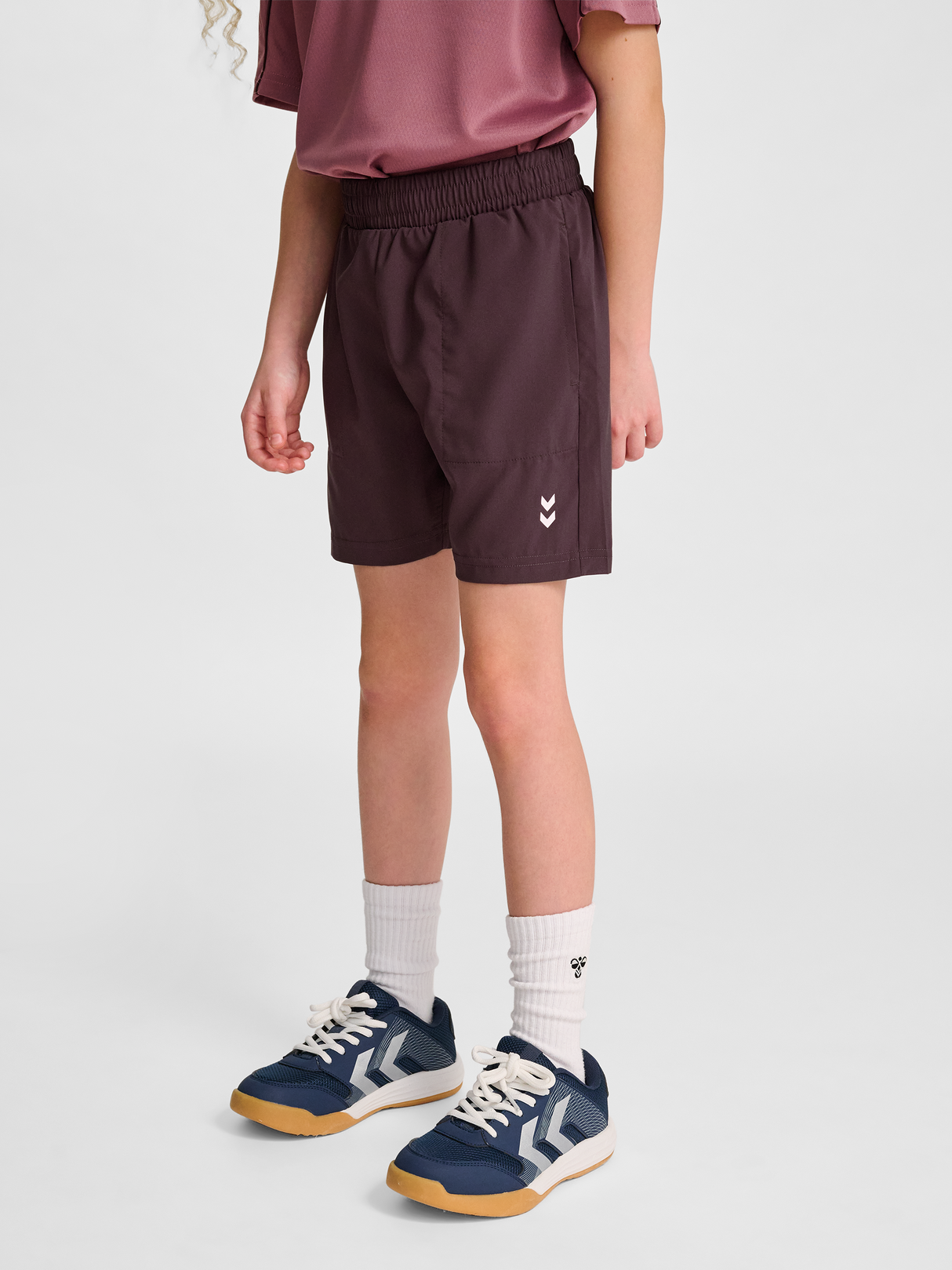 hummel Youth Pulse Workout Shorts-4