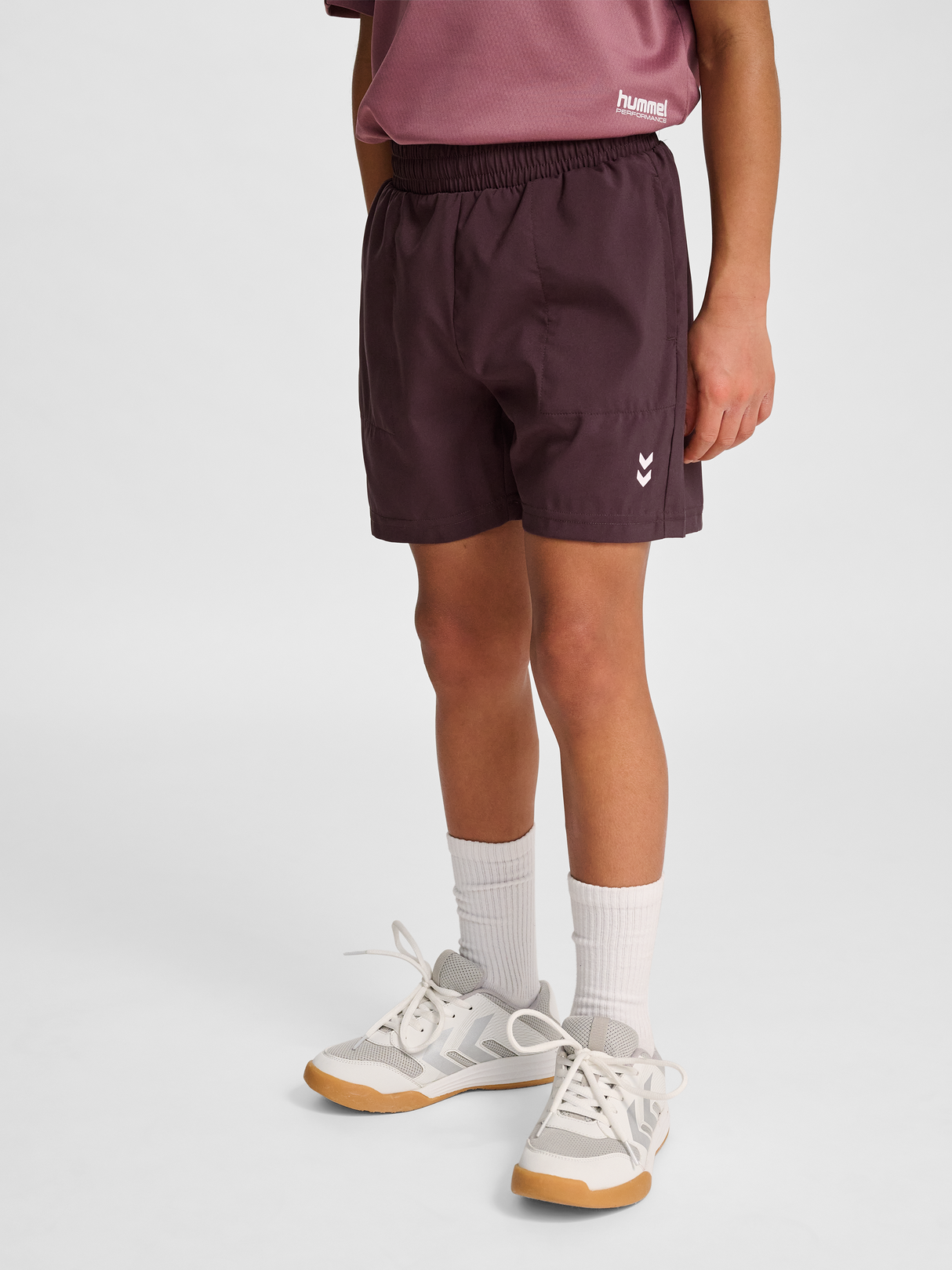 hummel Youth Pulse Workout Shorts-5