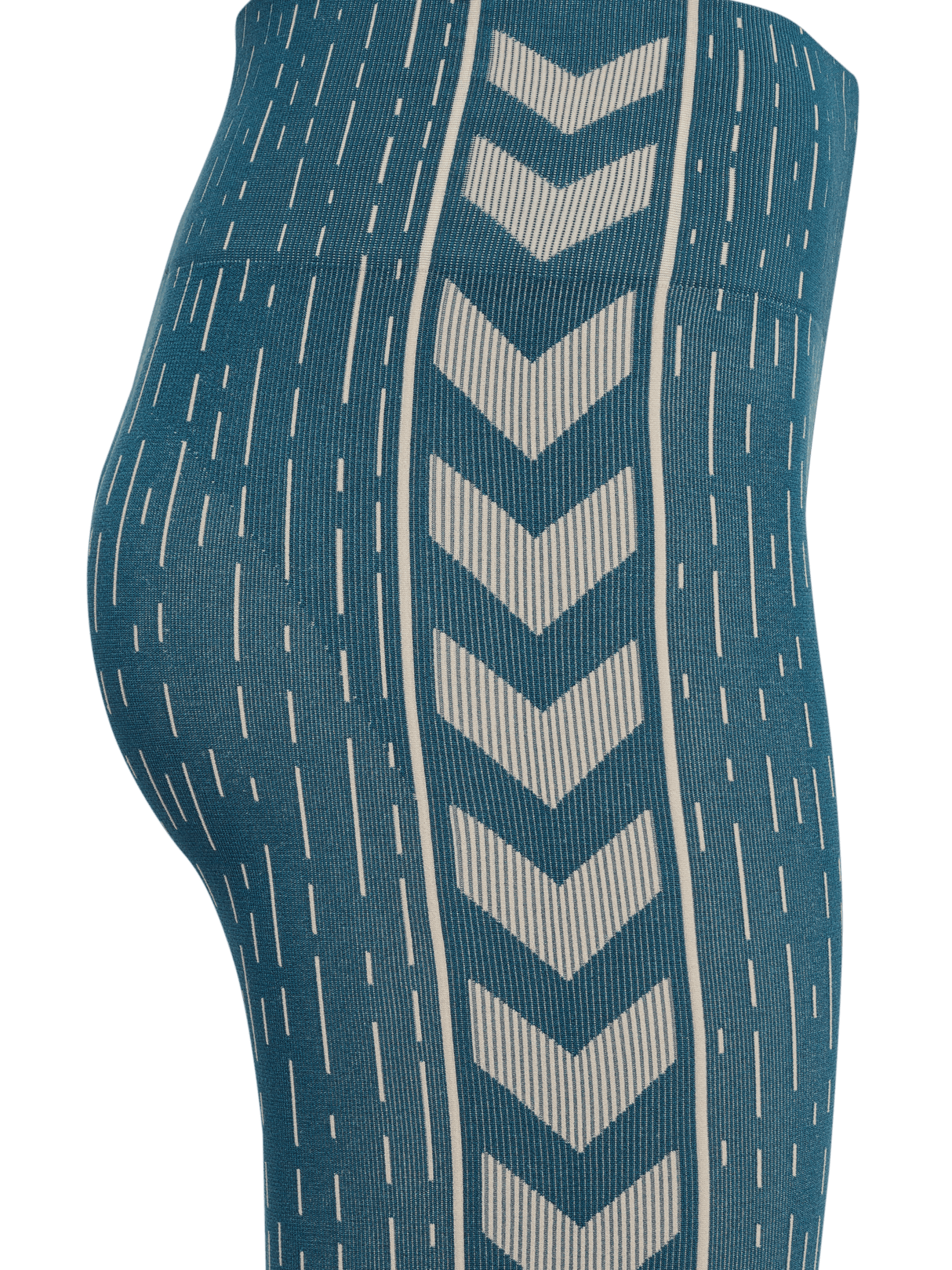 hummel Women's Mindful Training Drops Seamless Mid Waist Tights-4