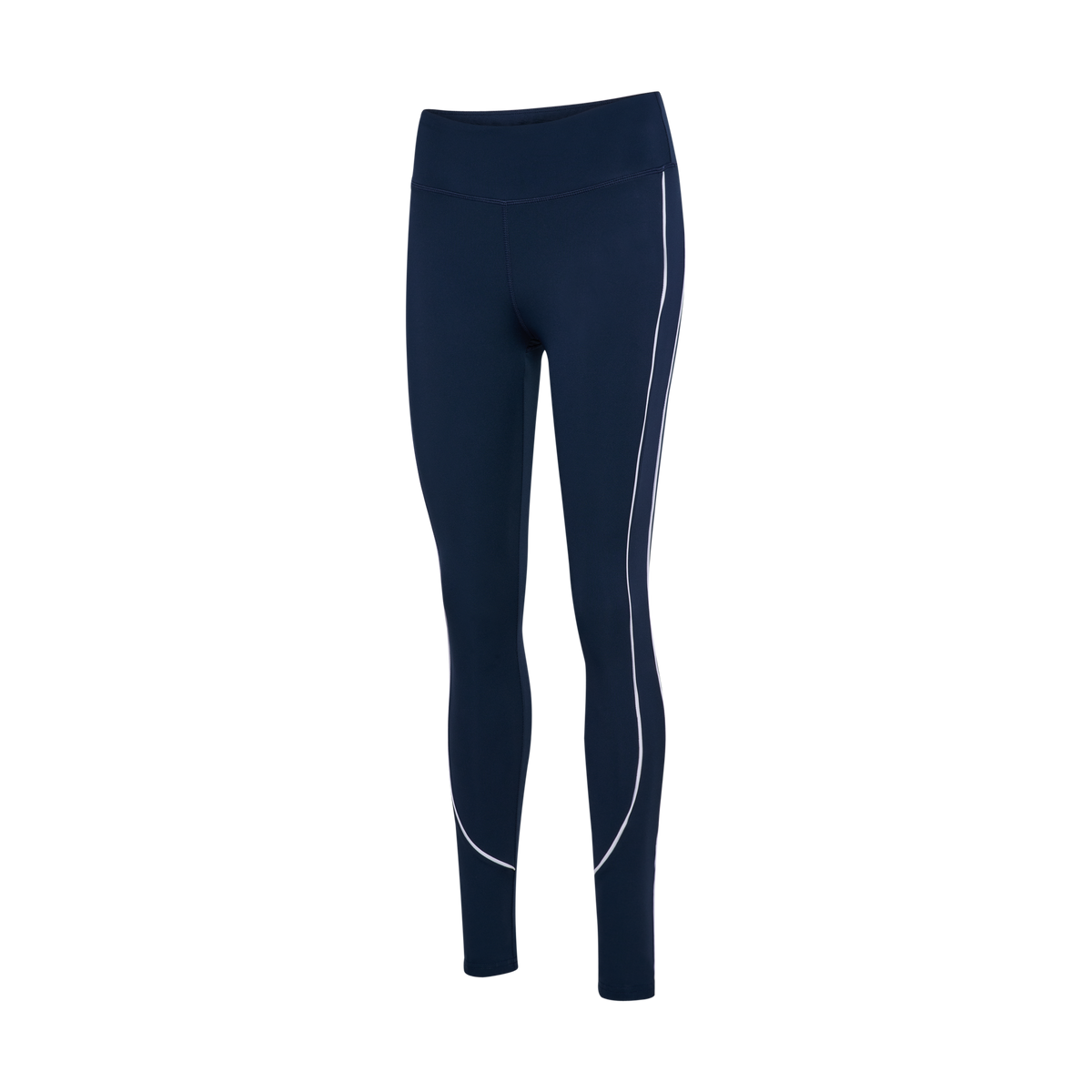 hummel Women's Pulse Piping Mid Waist Tights-1
