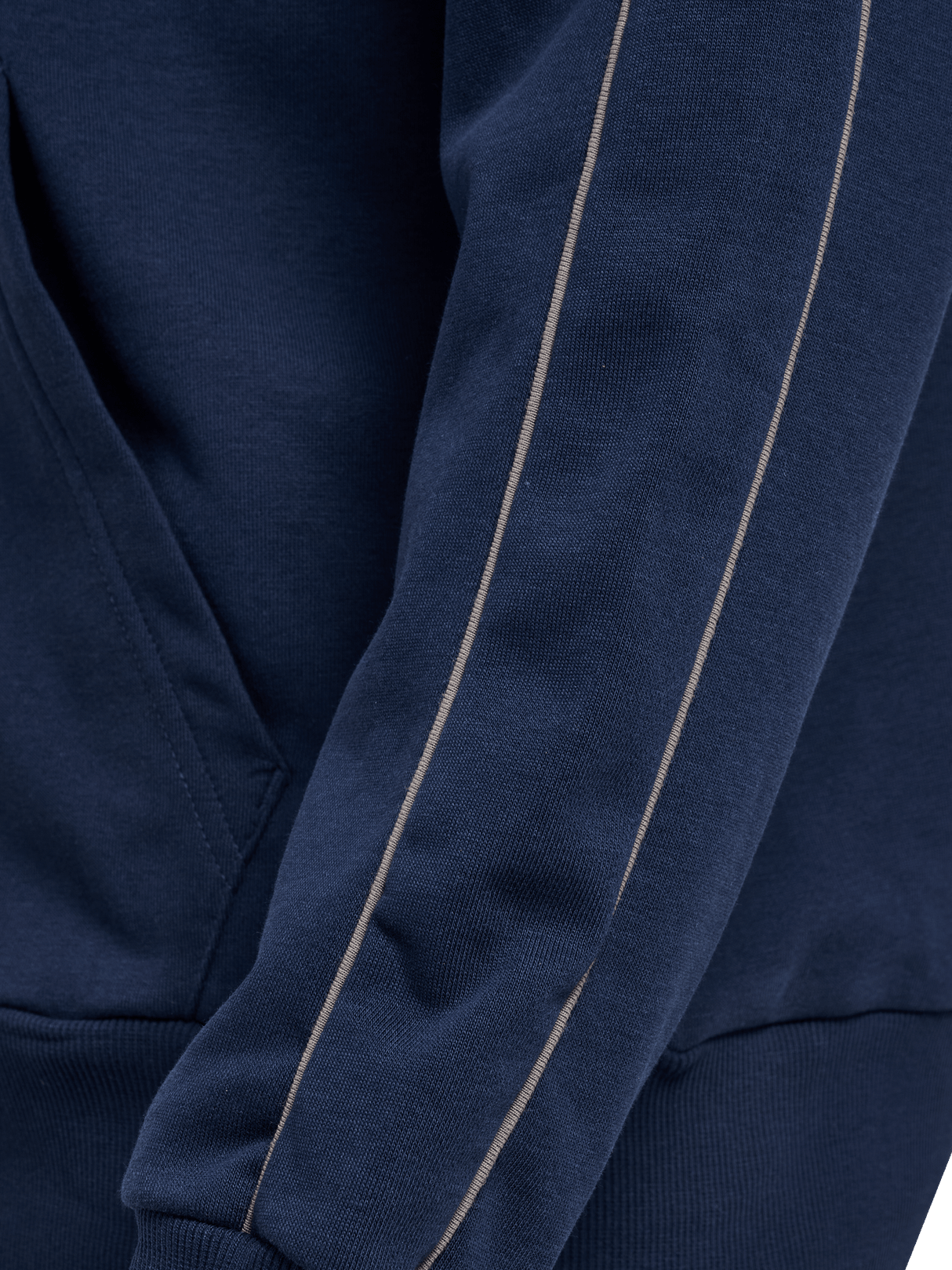 hummel Men's Pulse Piping Zip Hoodie-4